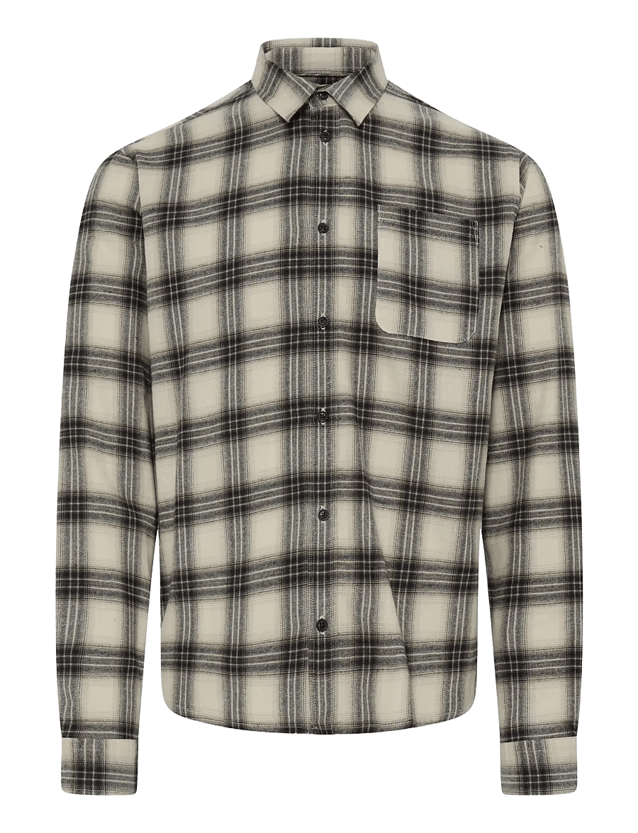 Blend - BHCLAUS SHIRT - flannel shirts - oyster gray - 1