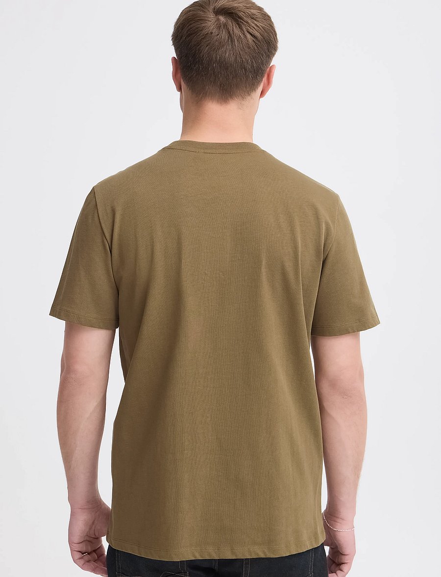 Blend - BHLEVI S/S GRAPHIC TEE - kortærmede t-shirts - kangaroo - 3