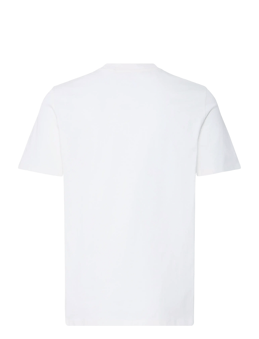 Blend - BHLEVI S/S GRAPHIC TEE - kortærmede t-shirts - snow white - 2