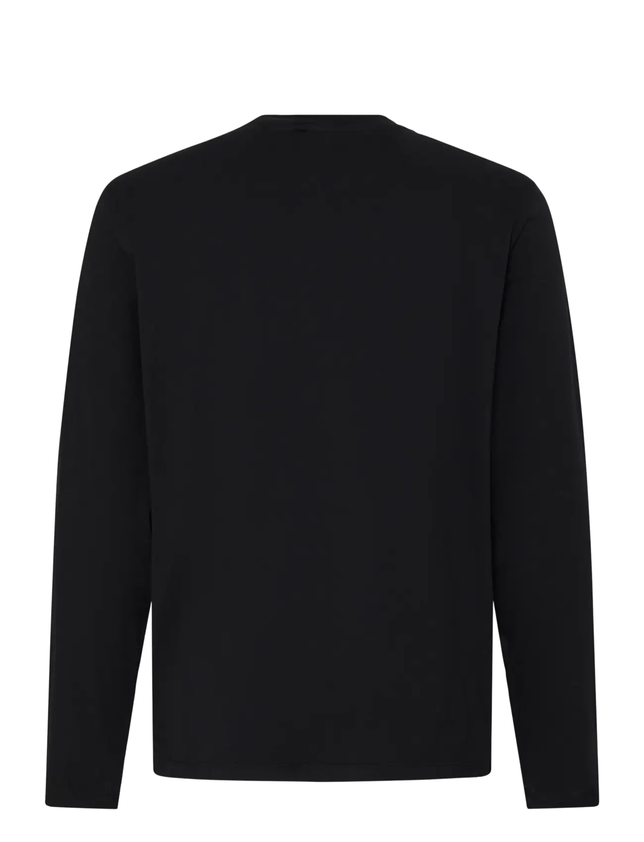 Blend - BHLEONARDO L/S LOGO TEE - langærmede t-shirts - black beauty - 2