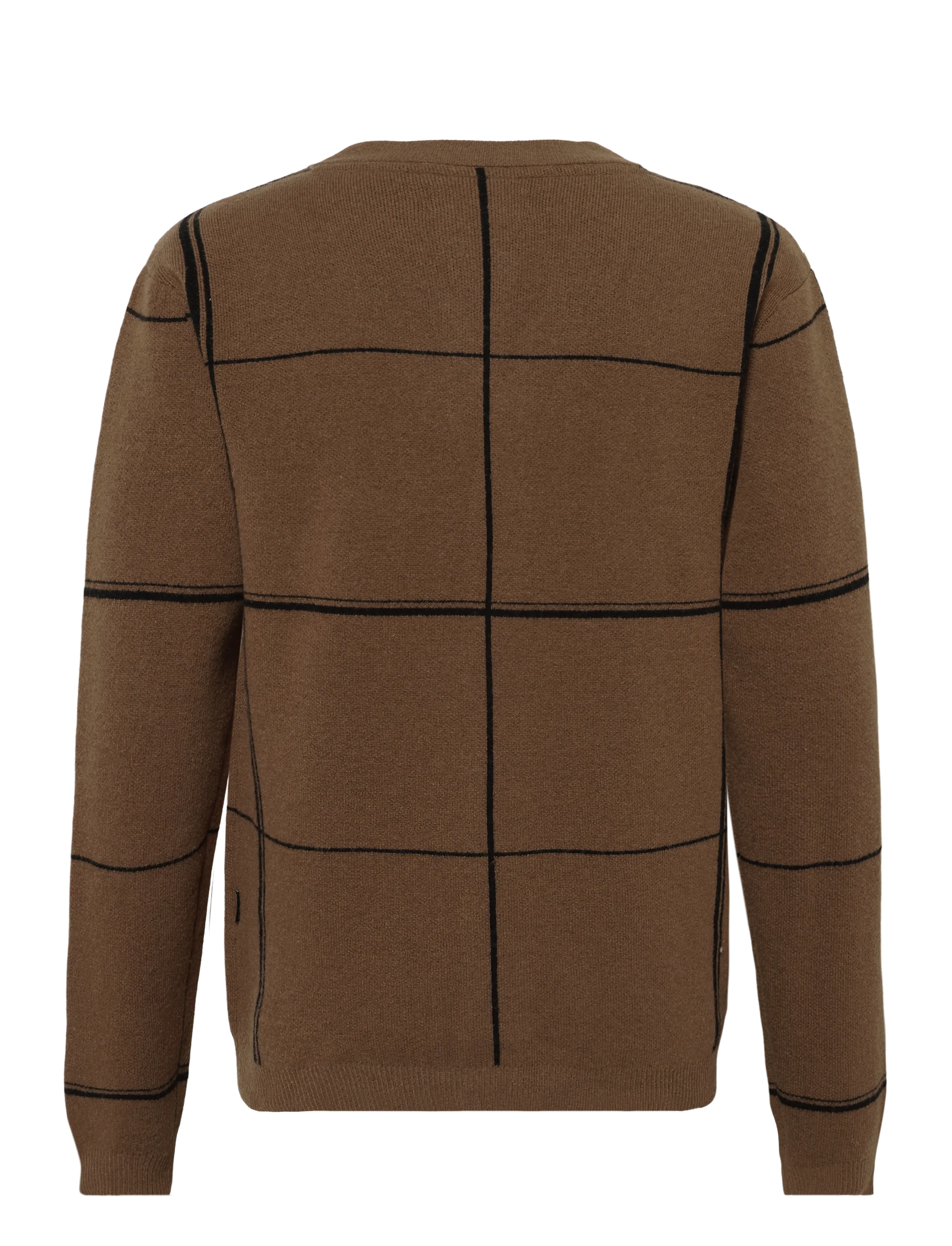 Blend - BHBRANKO CARDIGAN CHECK - vesten - kangaroo - 2