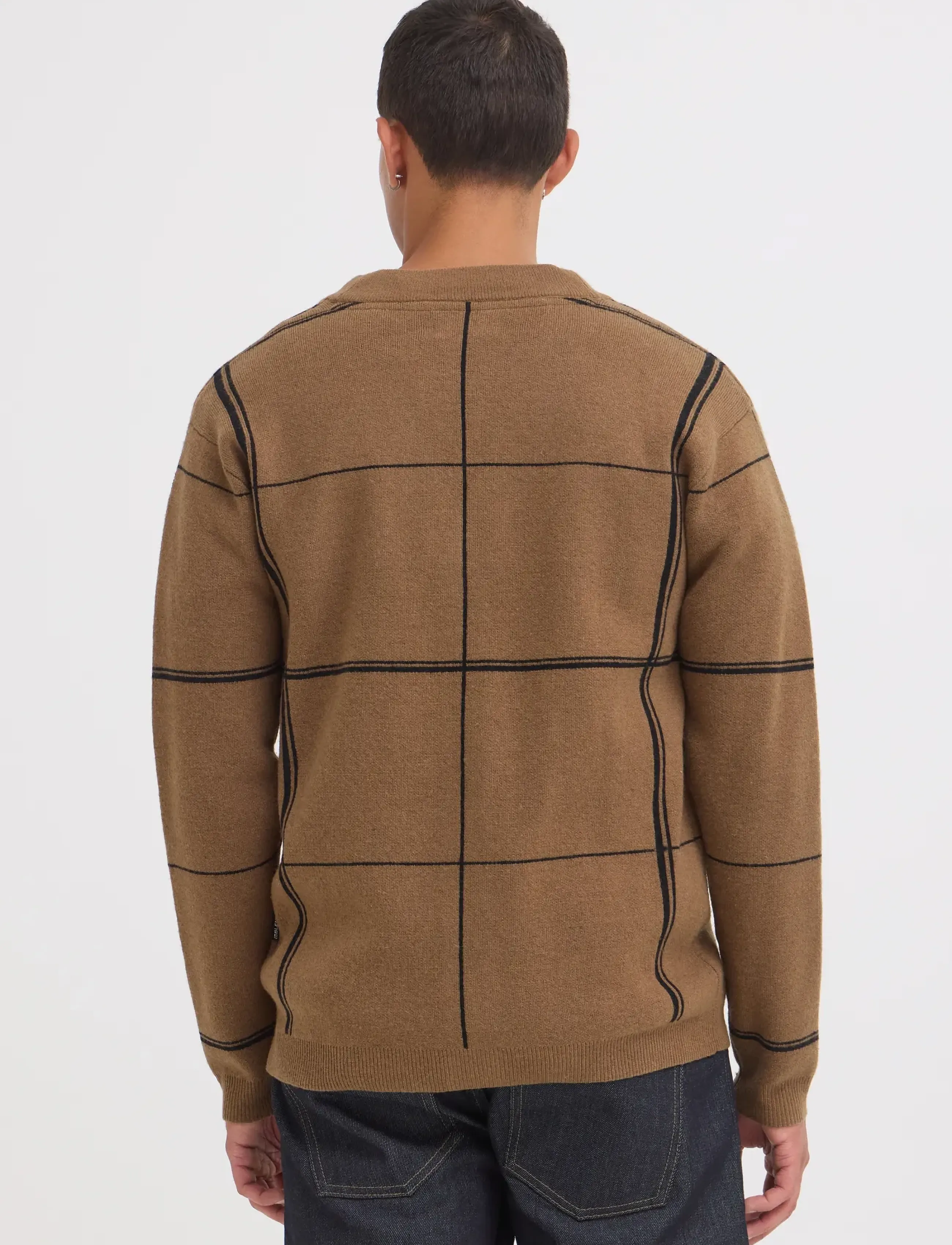 Blend - BHBRANKO CARDIGAN CHECK - koftor - kangaroo - 2