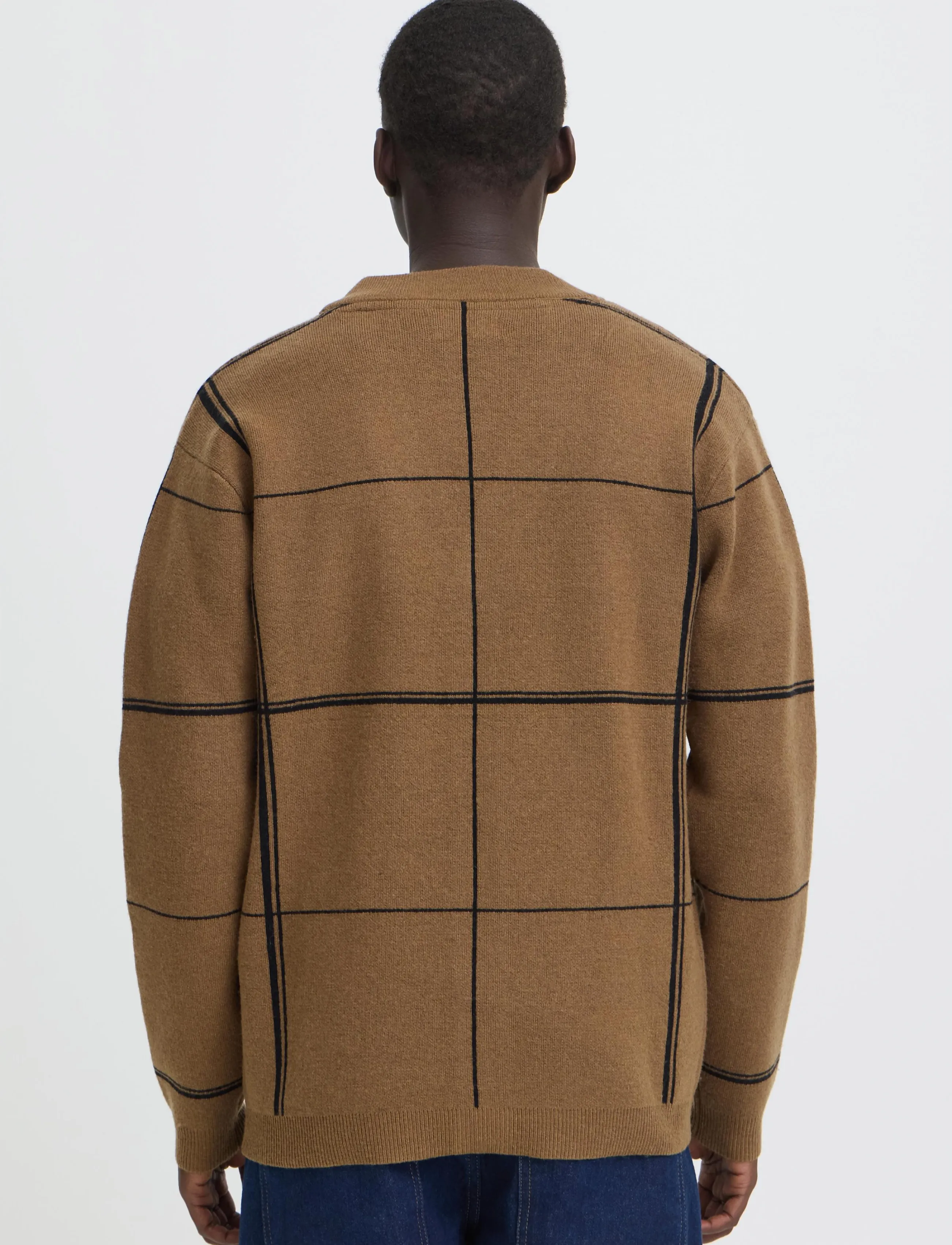 Blend - BHBRANKO CARDIGAN CHECK - kardiganid - kangaroo - 2