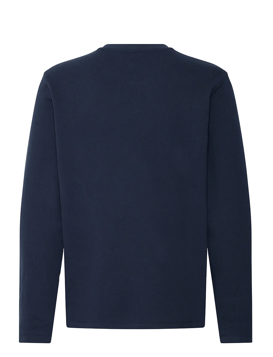 Blend - BHLEWIS L/S STRUCTURE GD TEE - langærmede t-shirts - salute - 2