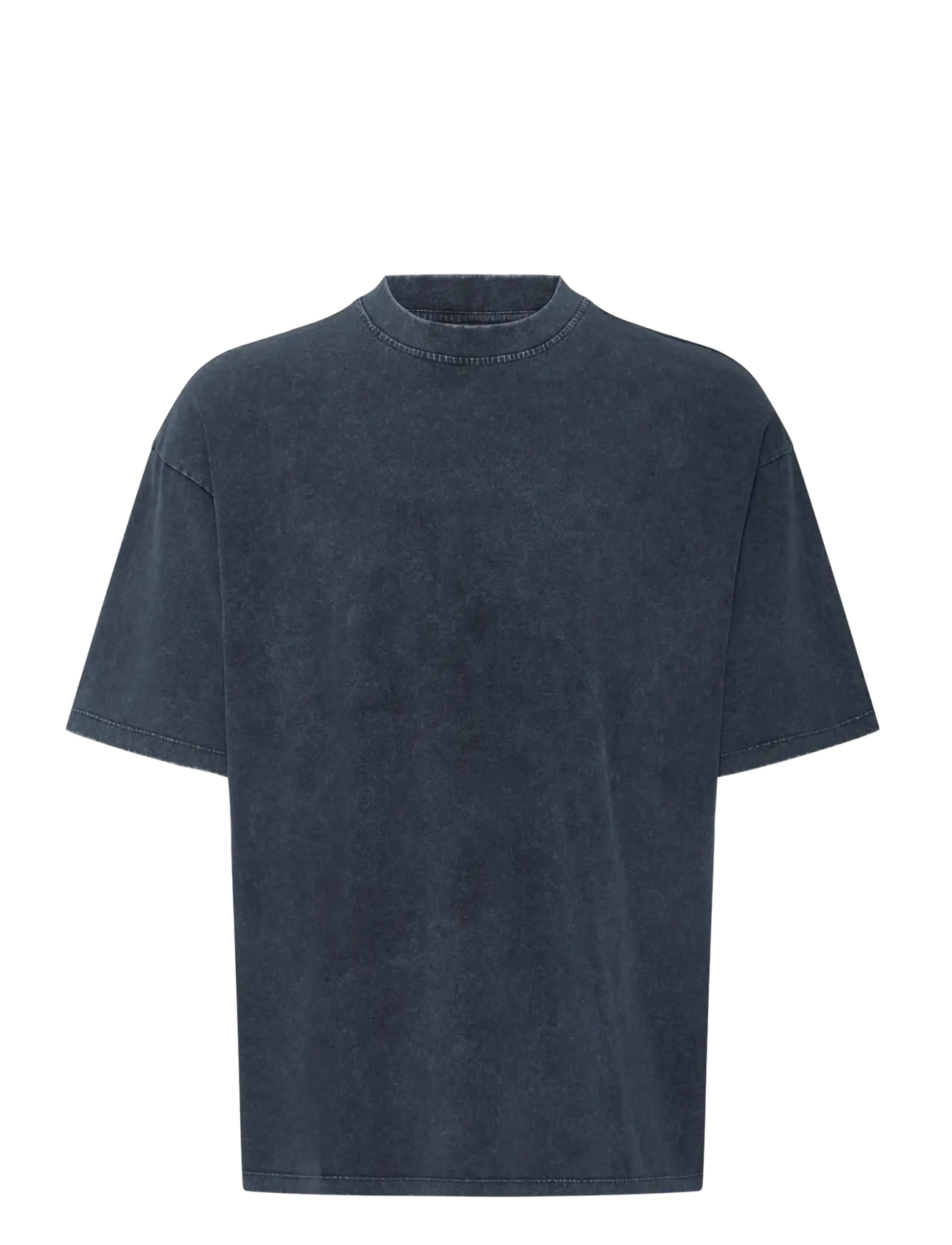 Blend - BHLANCE S/S WASH RLX TEE - kurzärmelige t-shirts - black beauty - 1