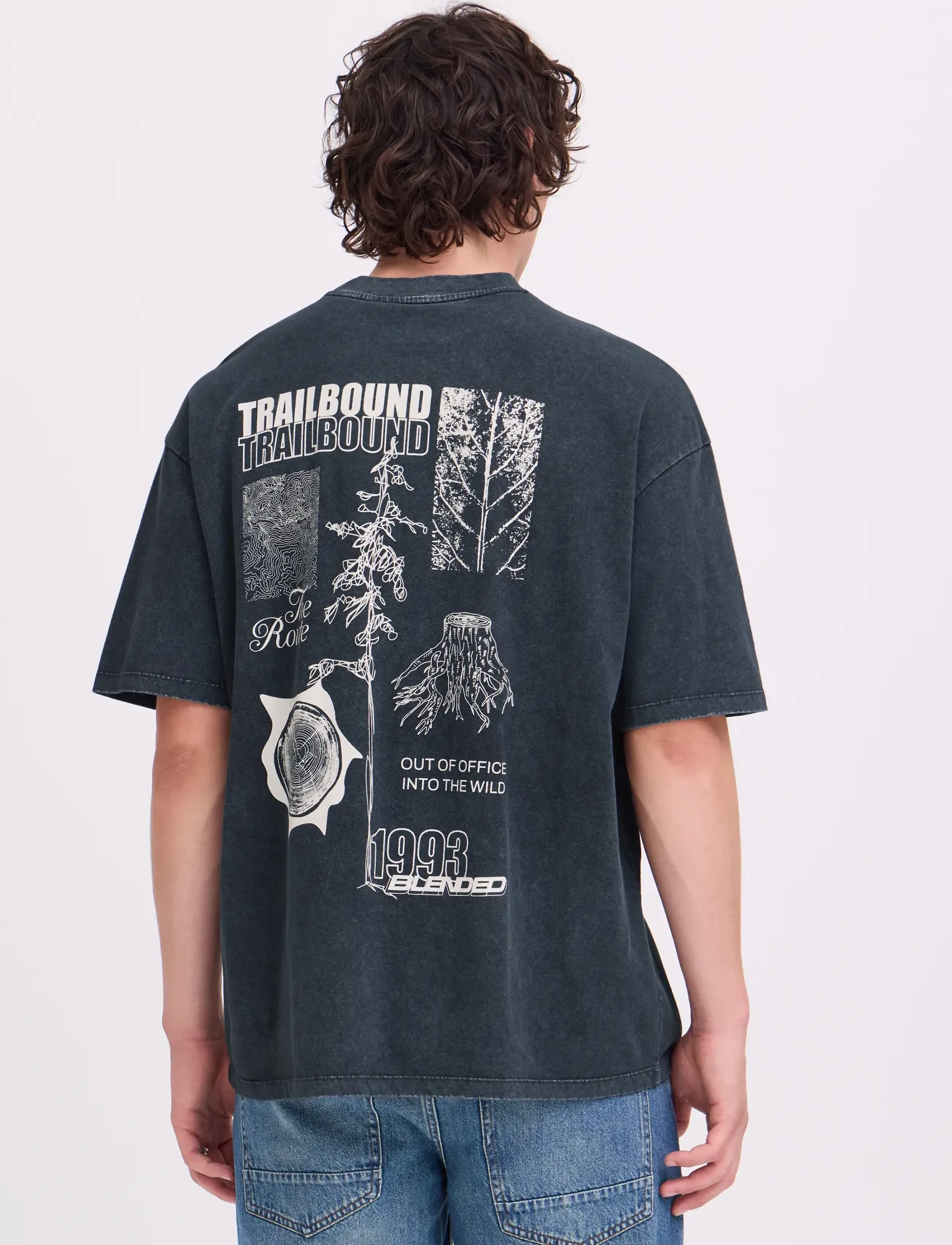BLEND Bhlance S/S Wash Rlx Tee t-shirts herr – bild 3