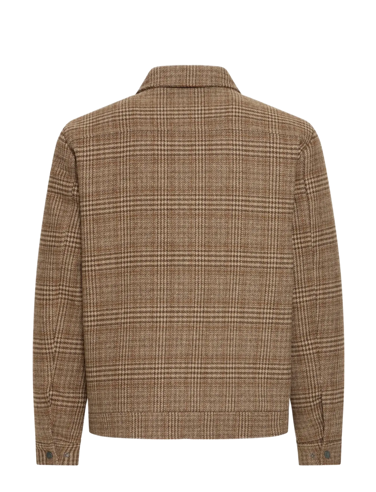 Blend - BHGILBERTO WOOL CHECK JKT - turkish coffee - 2