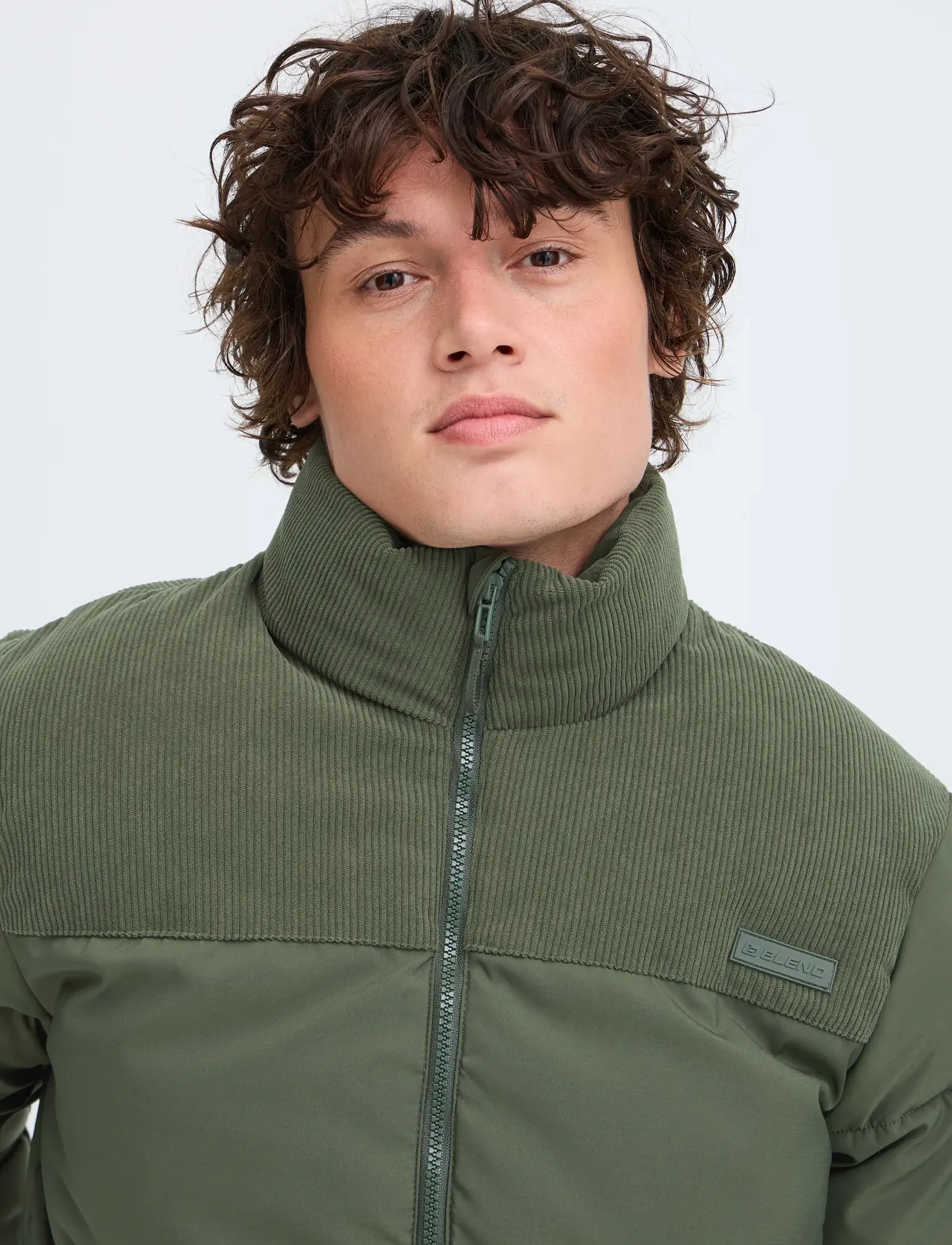 Blend - BHFLYNN FABRIC MIX JKT. - winterjacken - deep depths - 4
