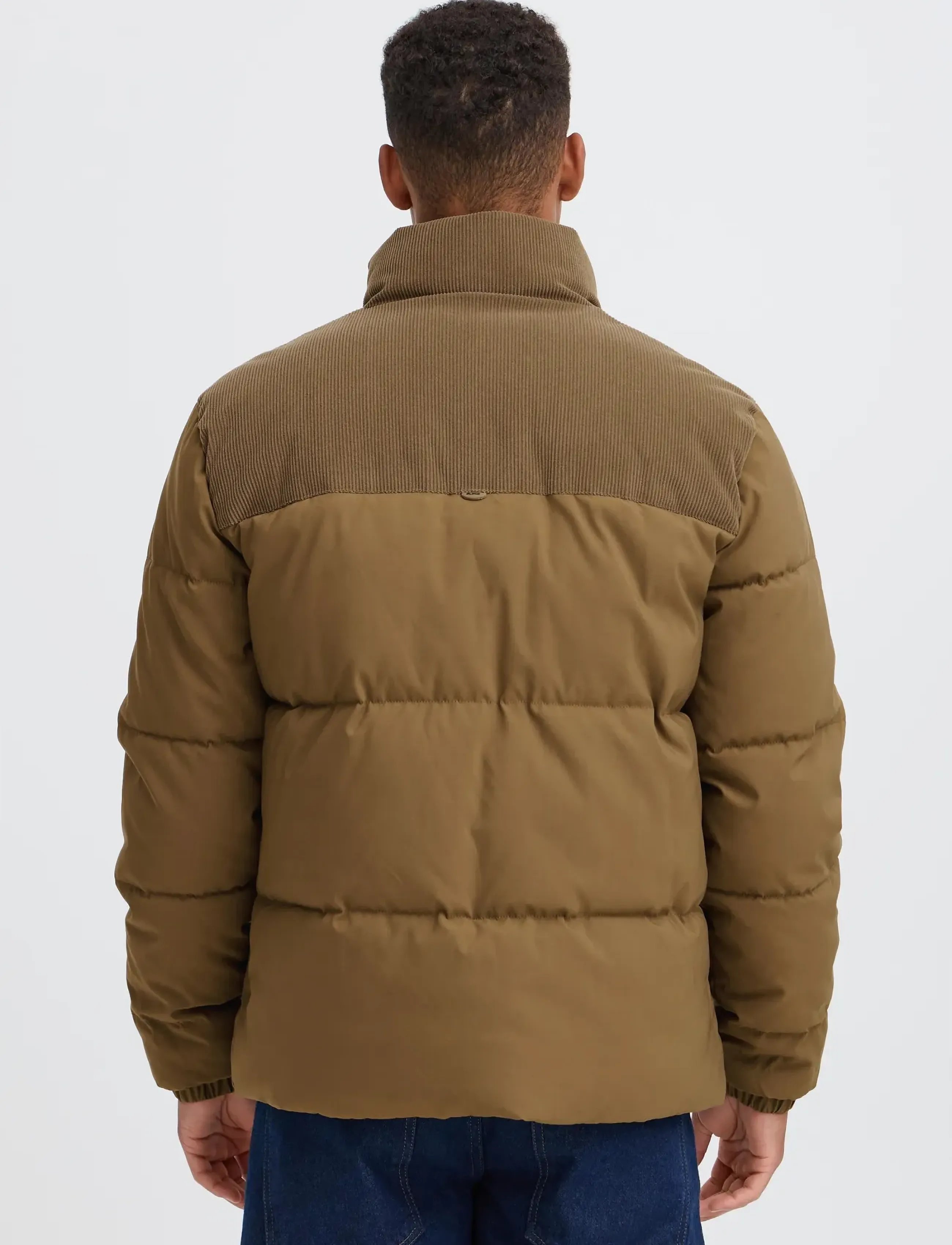 Blend - BHFLYNN FABRIC MIX JKT. - vinterjackor - kangaroo - 3