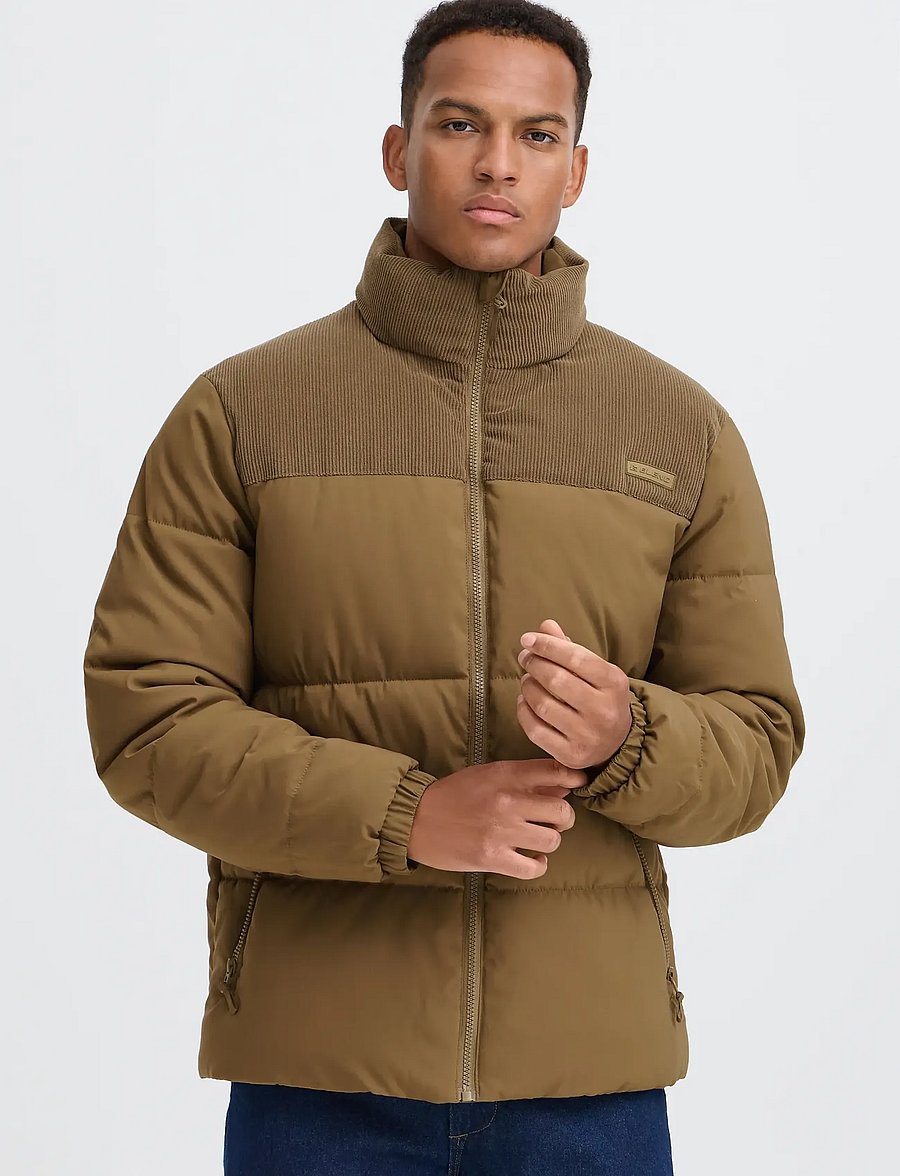 Blend - BHFLYNN FABRIC MIX JKT. - vinterjackor - kangaroo - 5