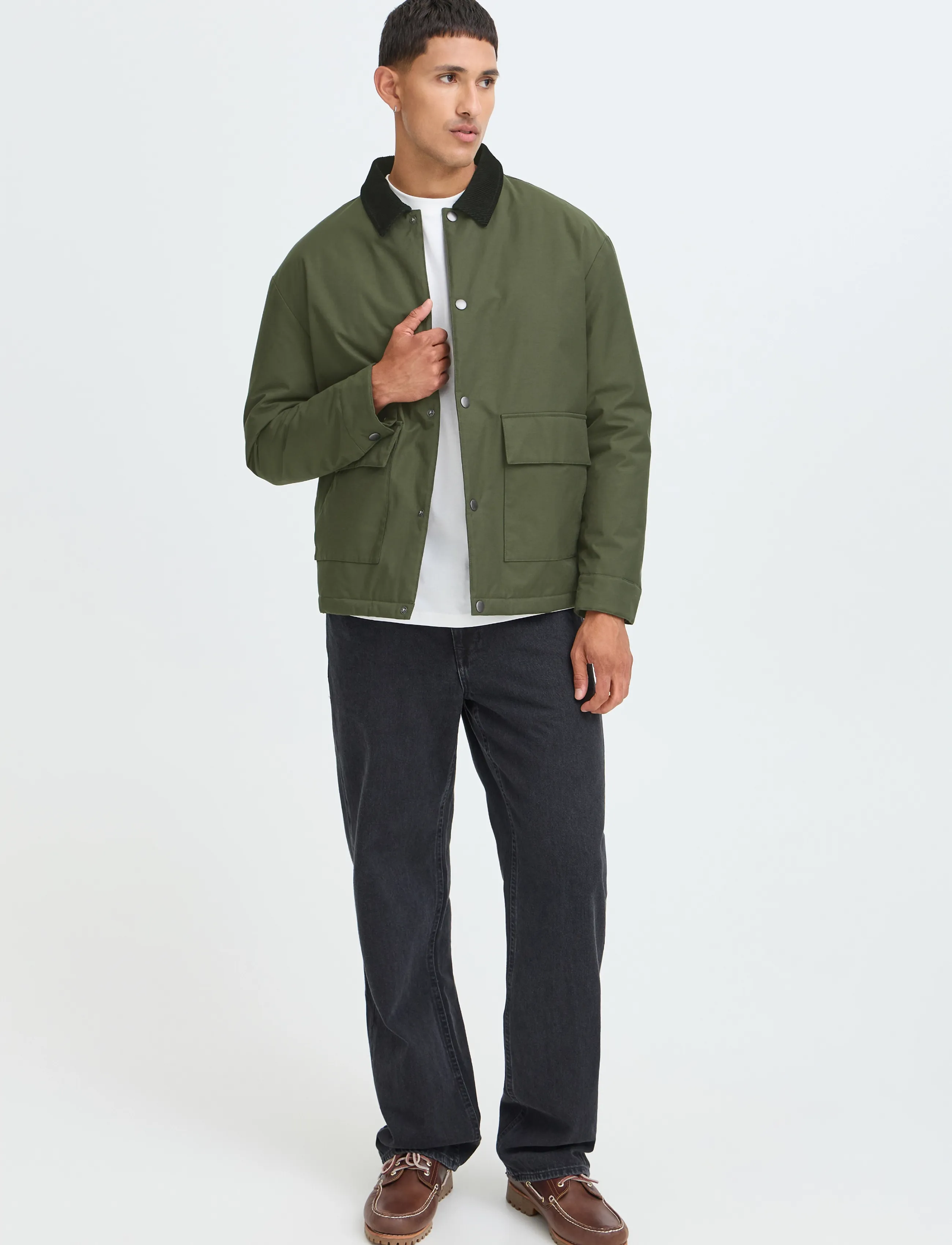 Blend BHGARRET JKT - Blend - DEEP DEPTHS / khaki/green