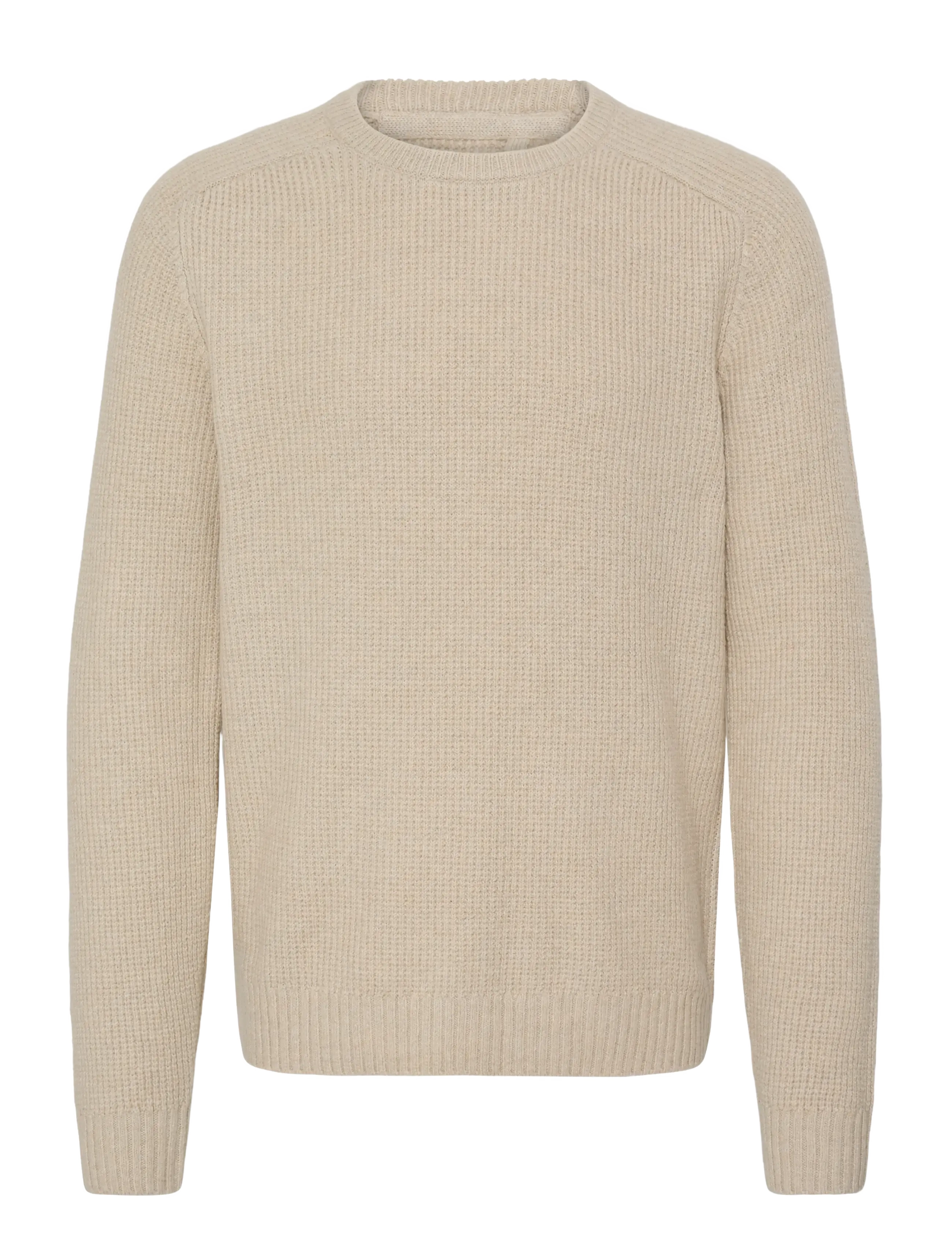 Blend BHDANER KNIT - Neuleet - OYSTER GRAY / beige