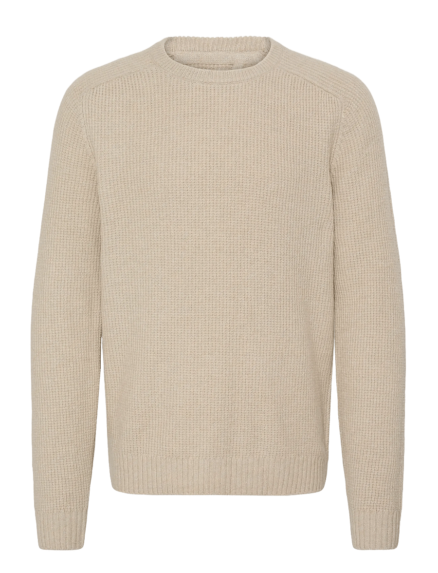 Blend - BHDANER KNIT - Ümara kaelusega - oyster gray - 1