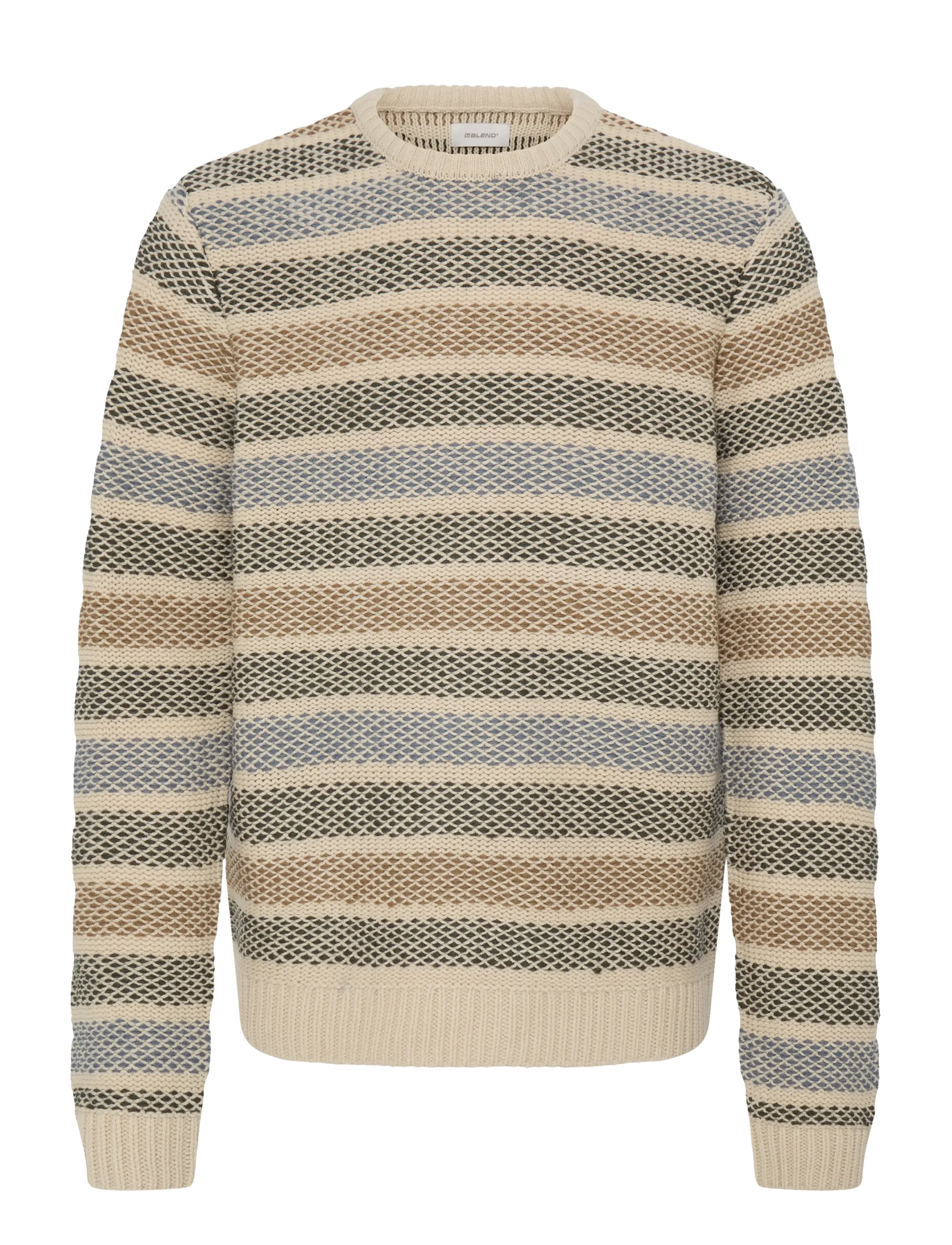 Blend - BHBRYDE CREW KNIT - stormy weather - 1