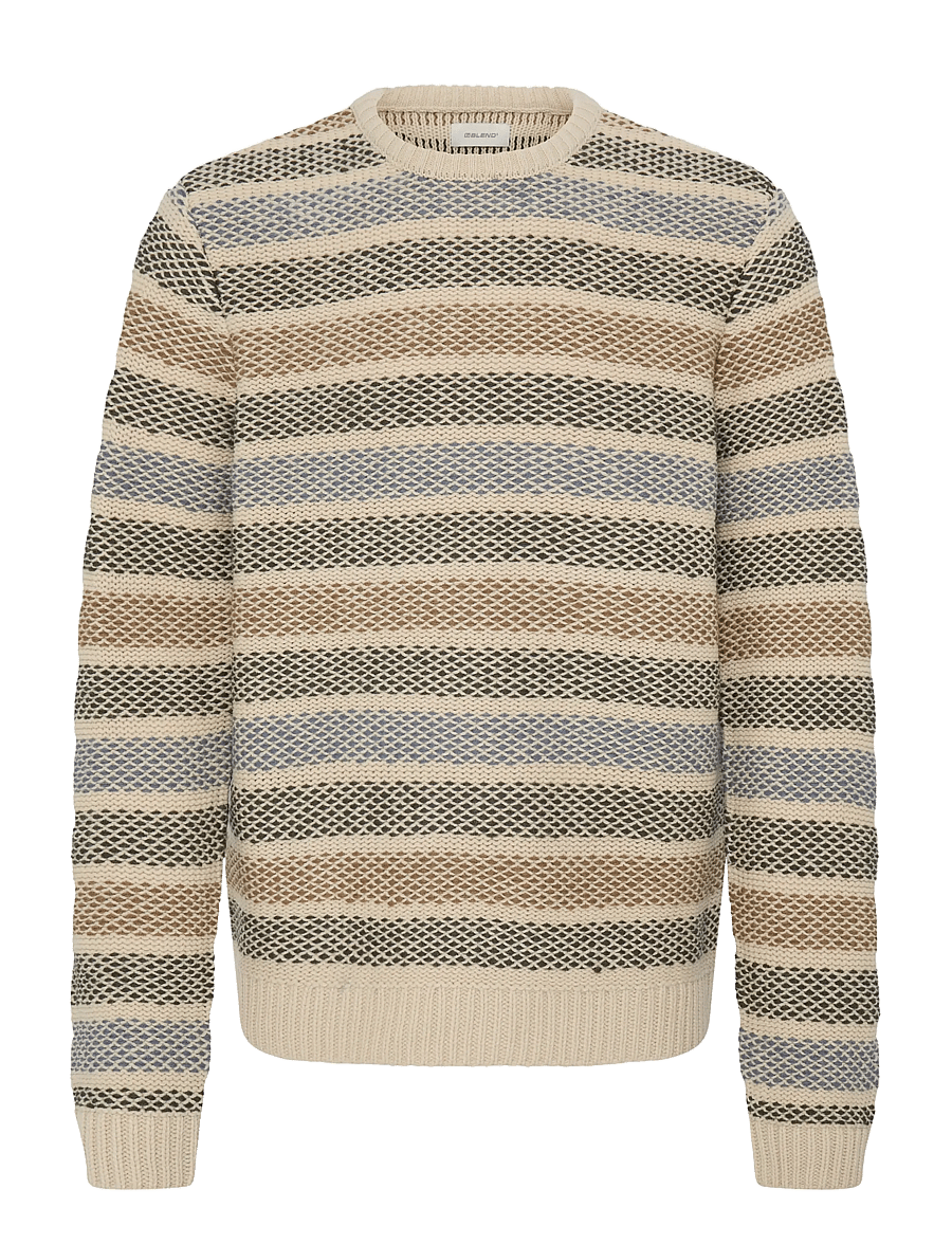 Blend - BHBRYDE CREW KNIT - stormy weather - 1