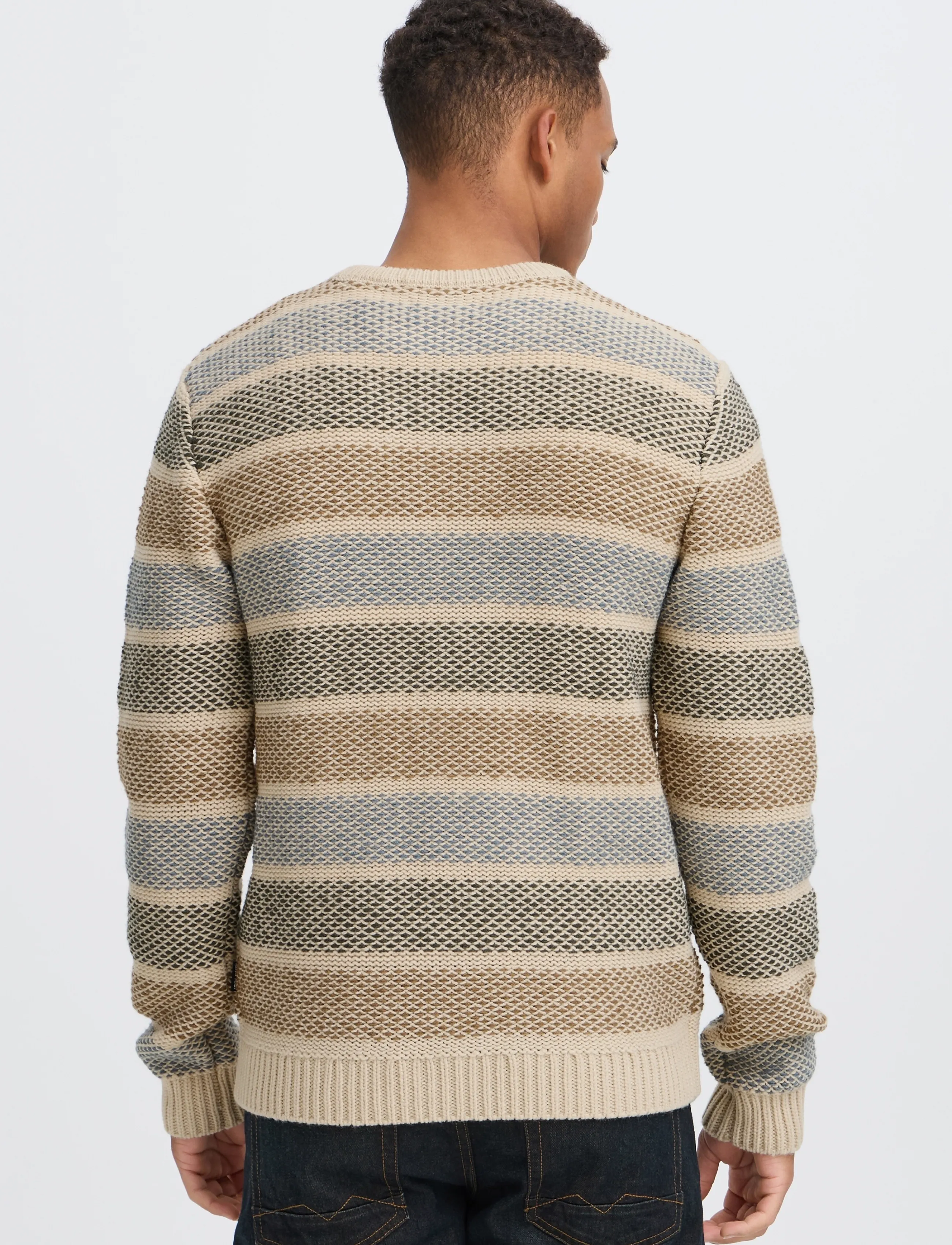 Blend - BHBRYDE CREW KNIT - stormy weather - 3