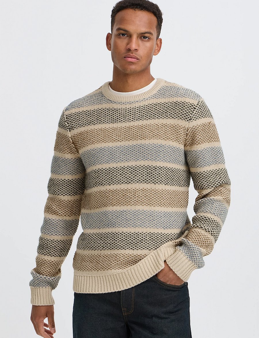 Blend - BHBRYDE CREW KNIT - stormy weather - 5