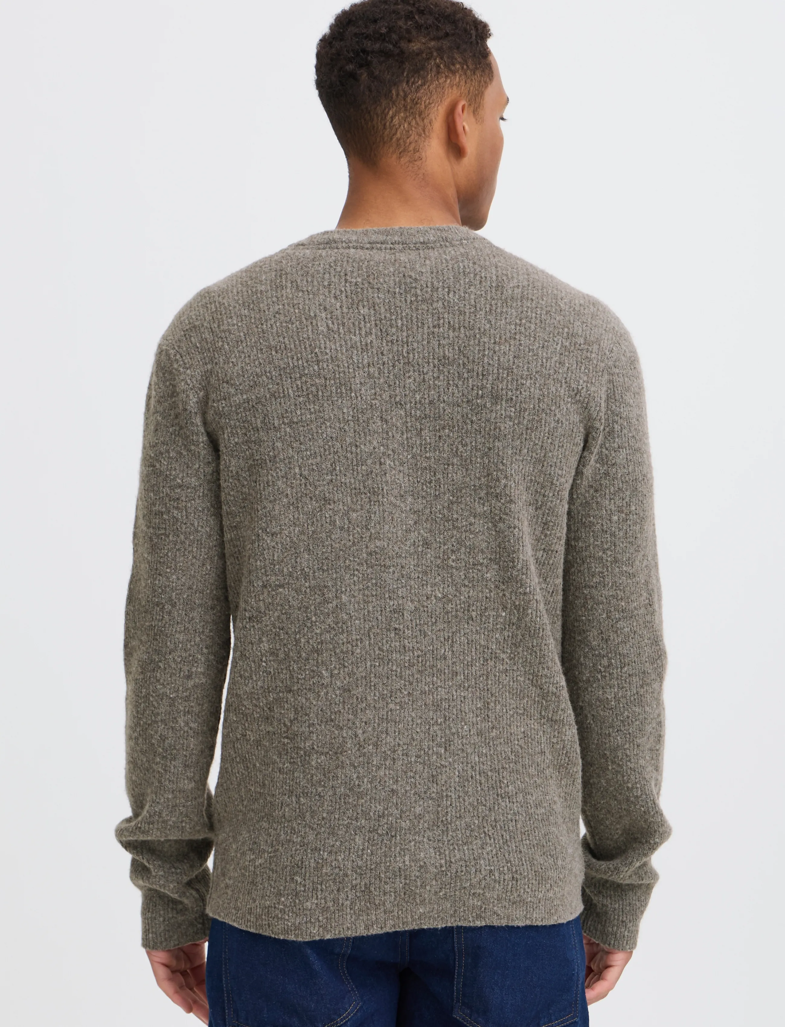 Blend - BHBRONO KNIT CARDIGAN - cardigans - crockery melange - 3