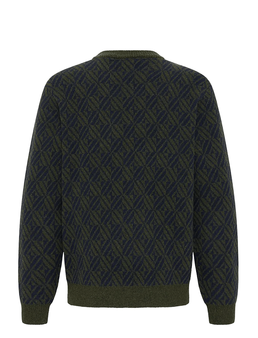 Blend - BHBRONO KNIT CREW - rund hals - deep depths - 2