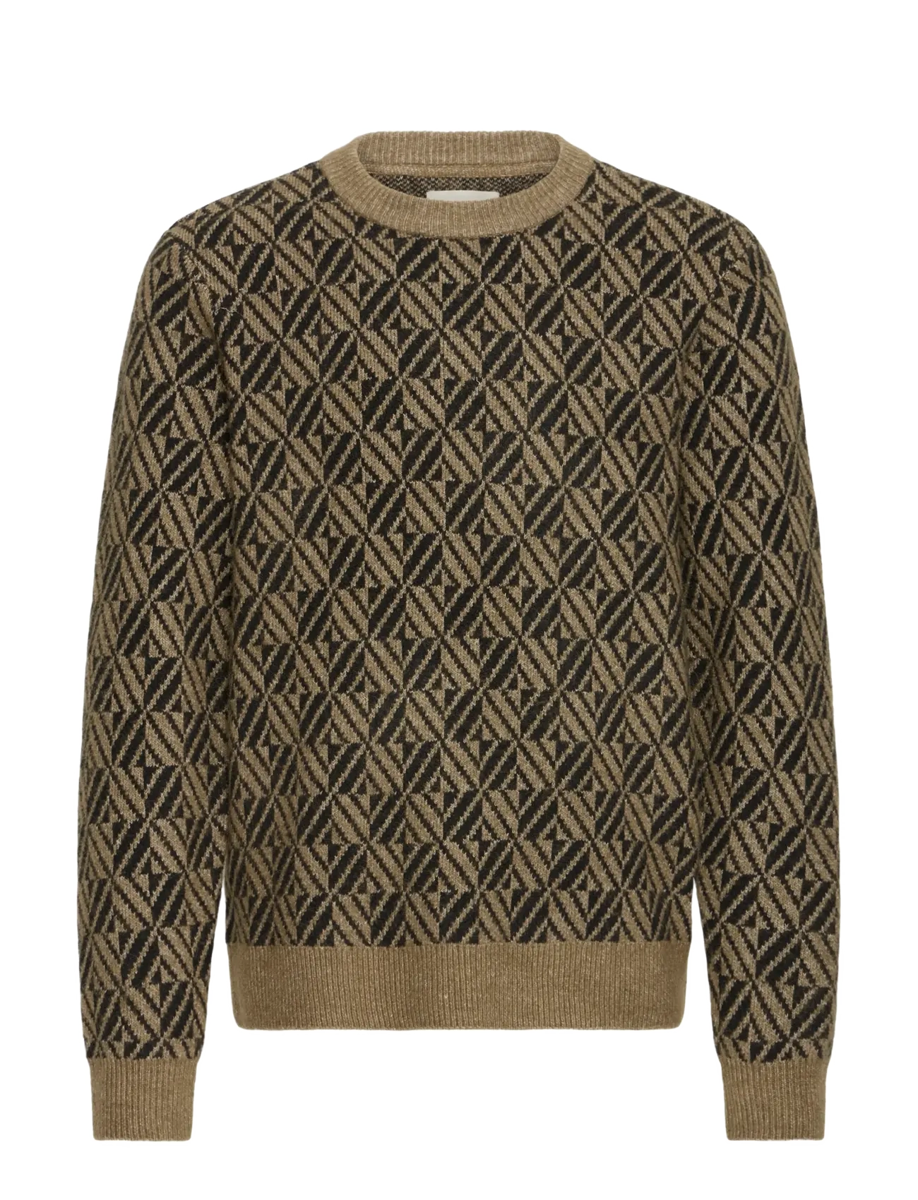 Blend BHBRONO KNIT CREW - Blend - KANGAROO / brown
