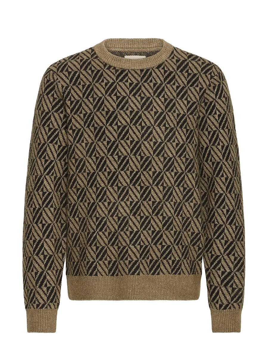 Blend - BHBRONO KNIT CREW - rund hals - kangaroo - 1