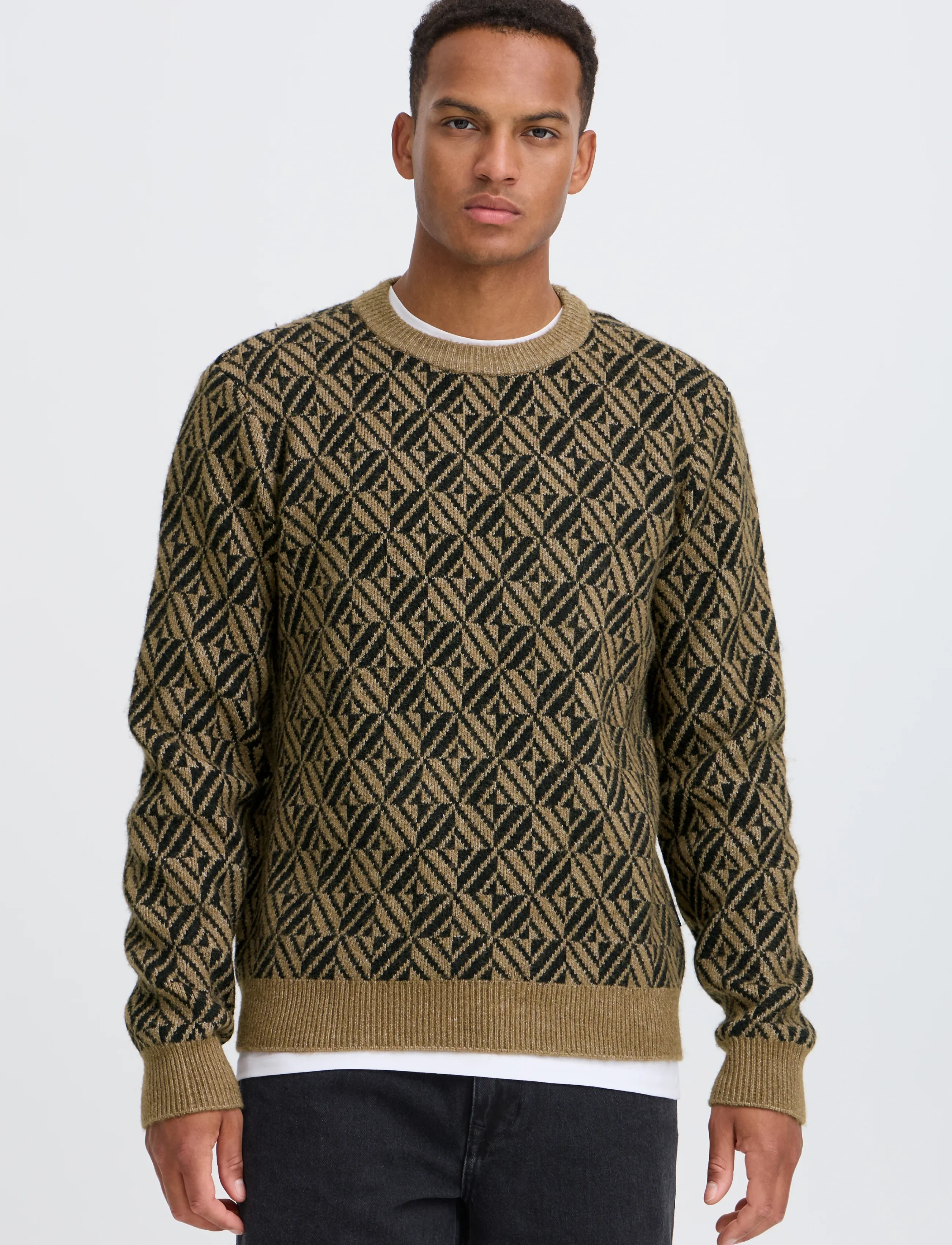 Blend - BHBRONO KNIT CREW - rund hals - kangaroo - 5