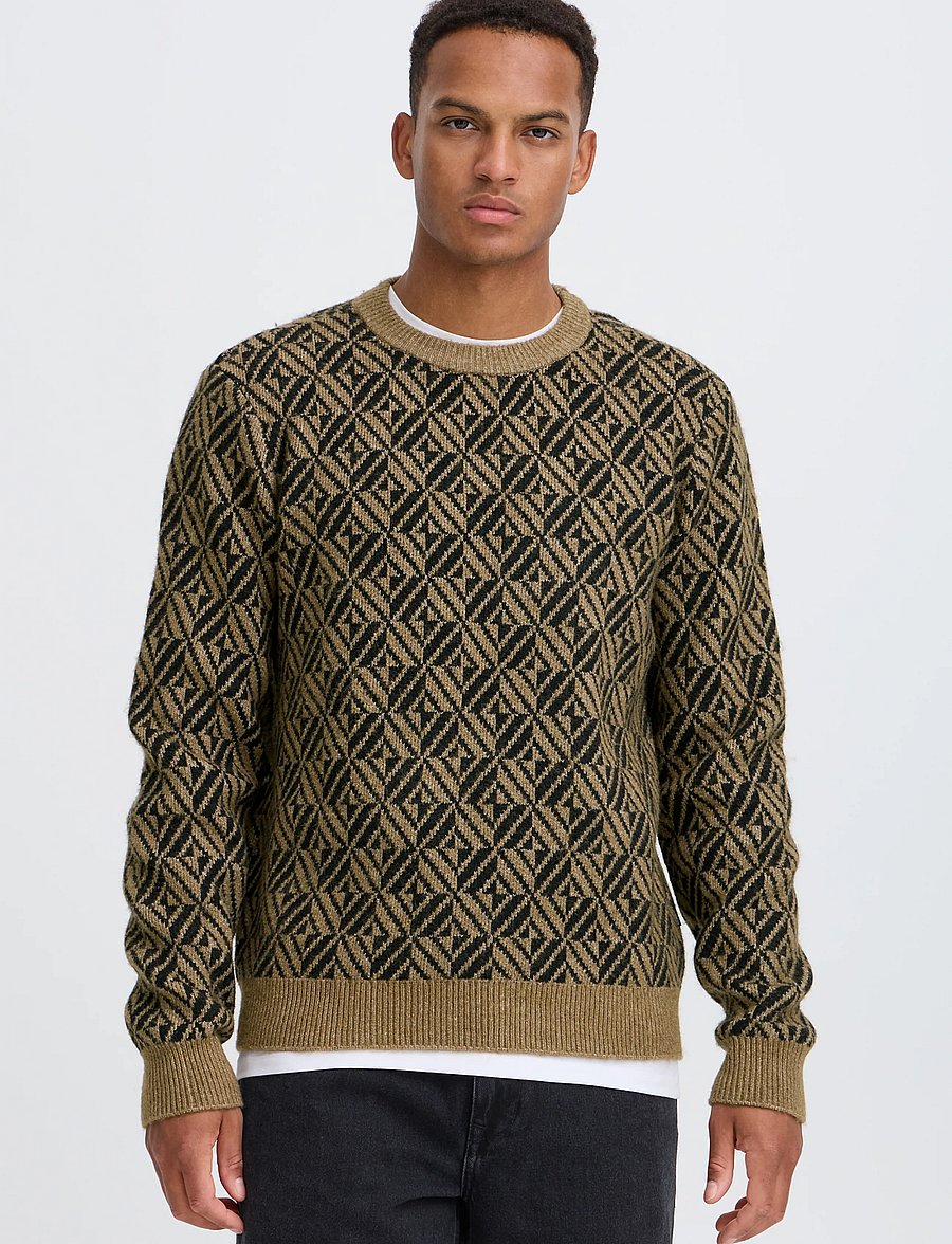Blend - BHBRONO KNIT CREW - rund hals - kangaroo - 5