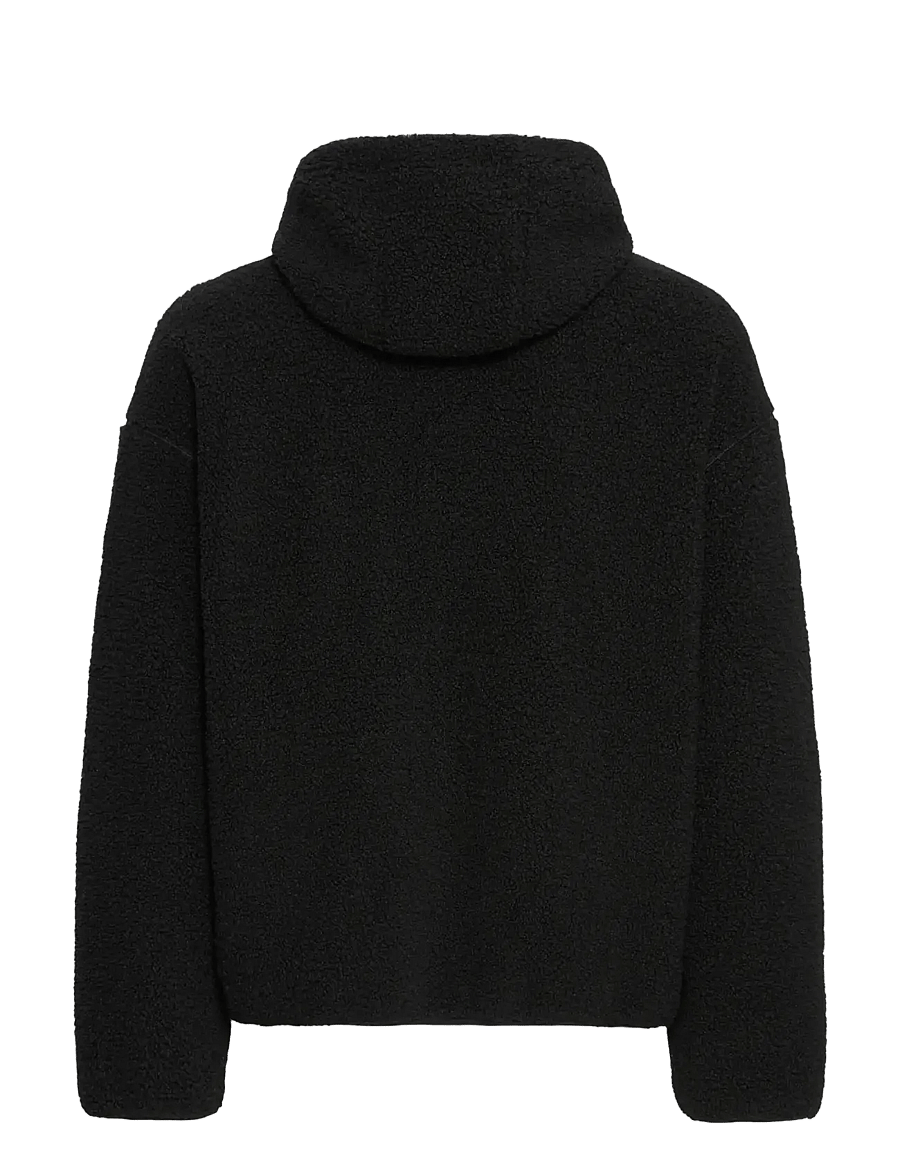Blend - BHLINK TEDDY HOOD SWEAT - hoodies - black beauty - 2