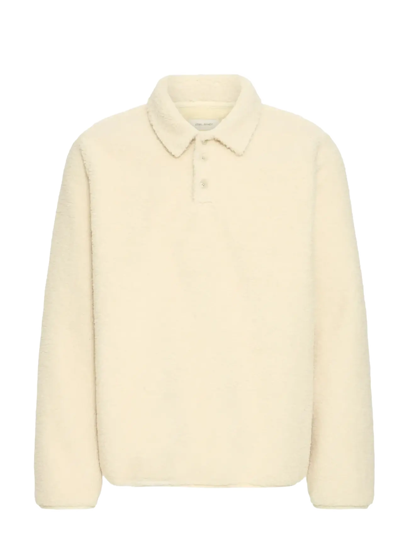 Blend BHLINK TEDDY POLO - Kläder - OYSTER GRAY / cream