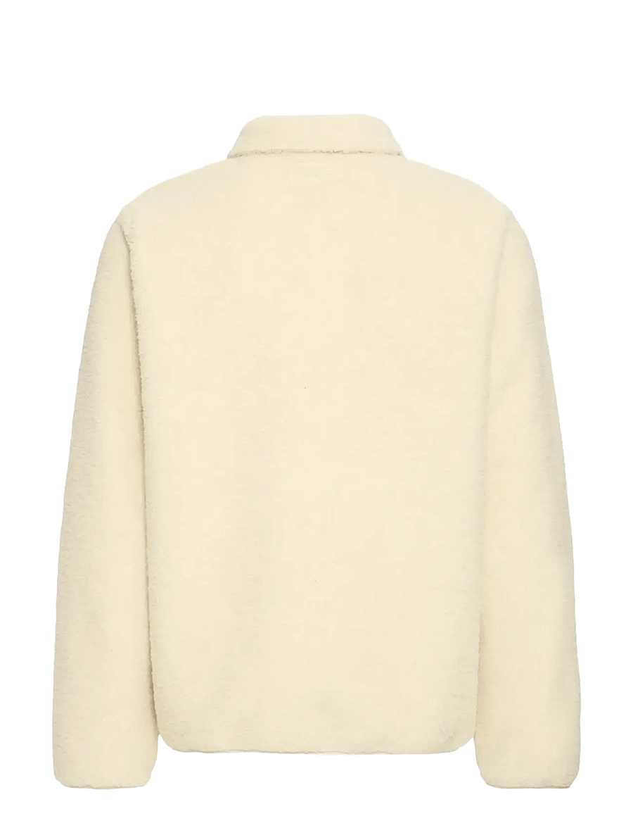 Blend - BHLINK TEDDY POLO - långärmade stickade pikétröjor - oyster gray - 2