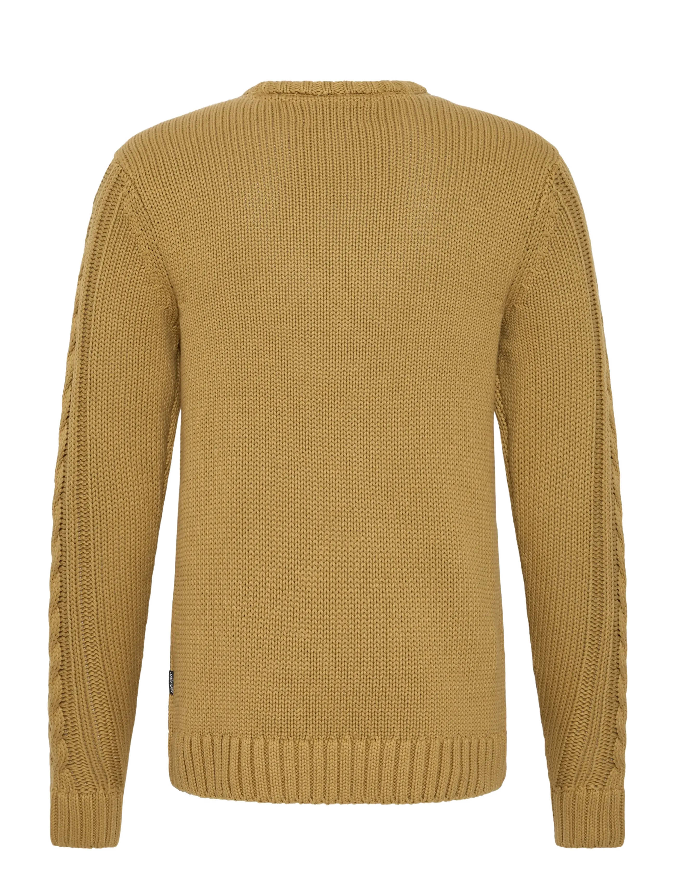 Blend - BHBURRE CREW KNIT - dried tobacco - 2