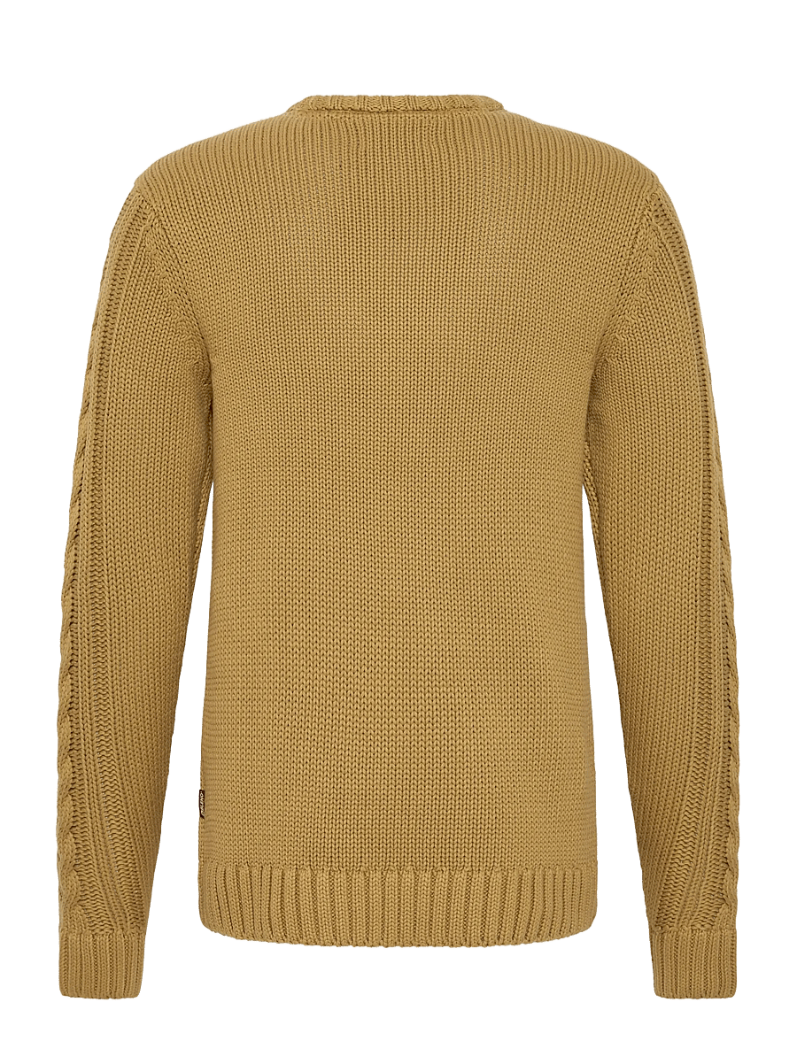 Blend - BHBURRE CREW KNIT - rundhals - dried tobacco - 2