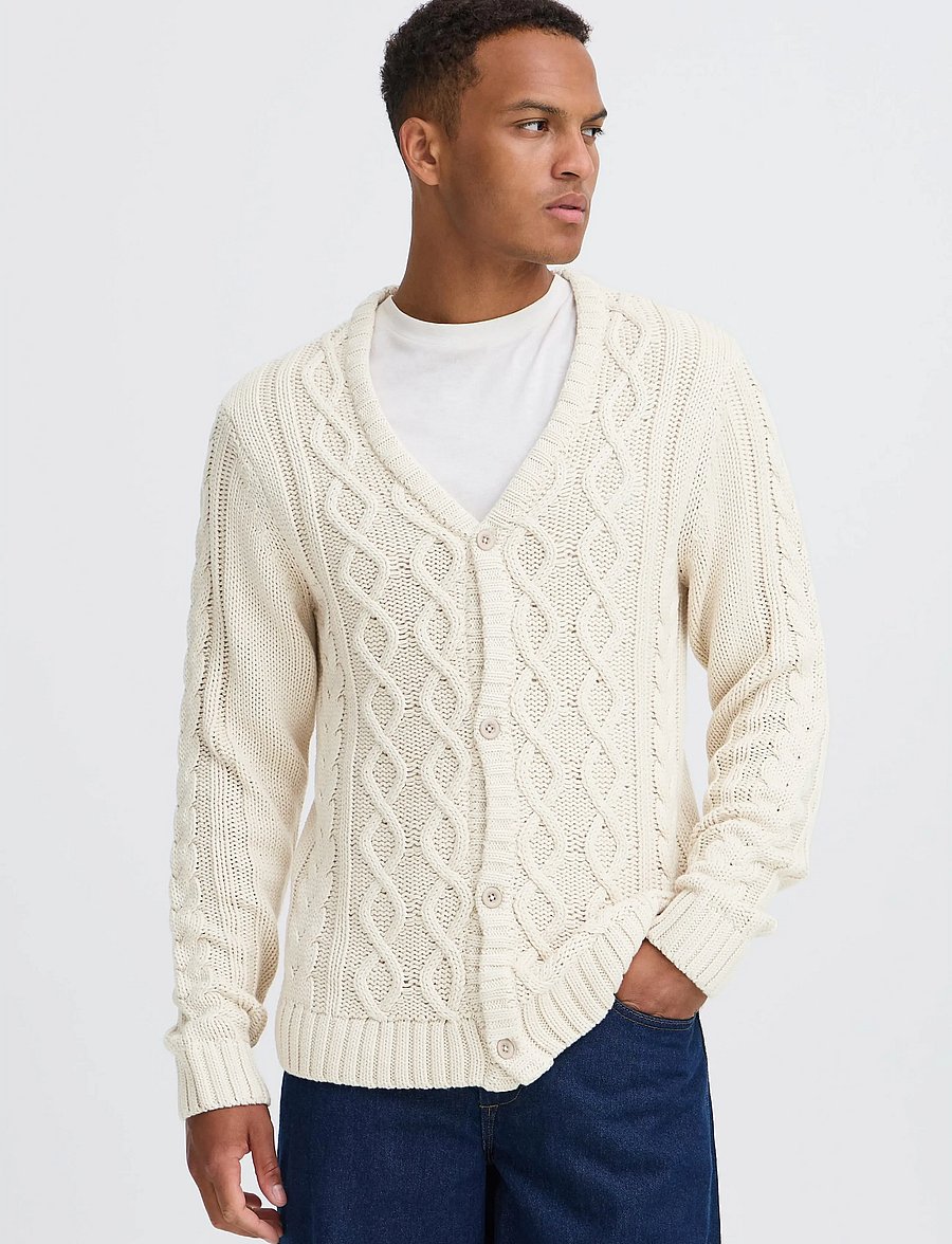 Blend - BHBURRE CARDIGAN - oyster gray - 5