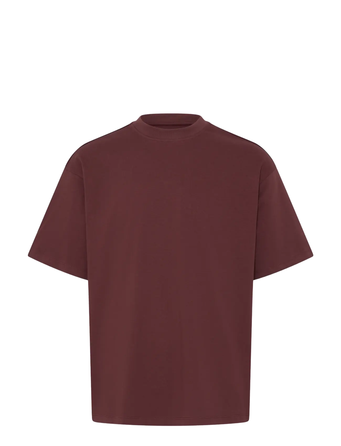 Blend - BHLUCIUS S/S WASH PRINT TEE - kurzärmelige t-shirts - rum raisin - 1