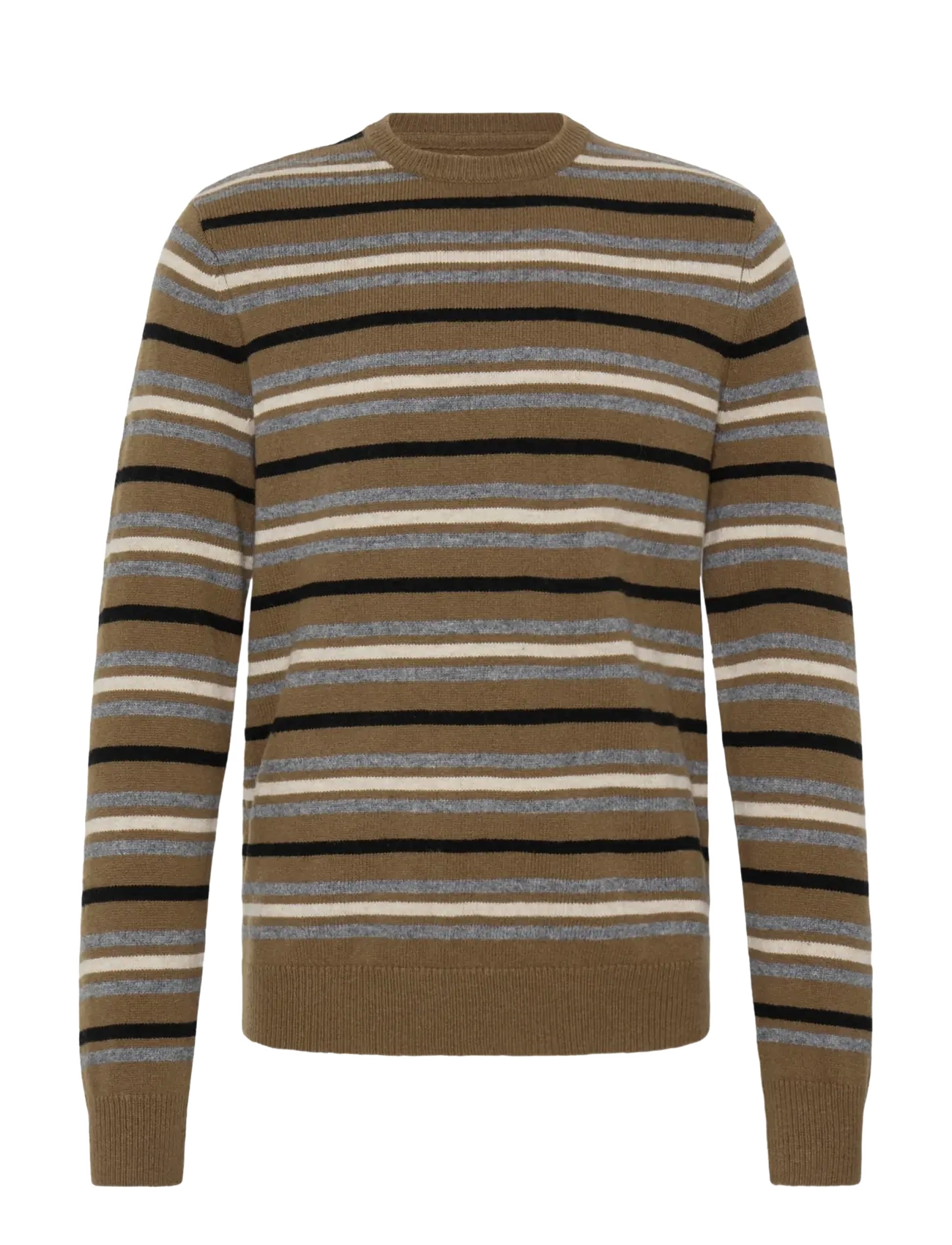 Blend BHBRANKO CREW KNIT STRIPE - Blend - KANGAROO / brown