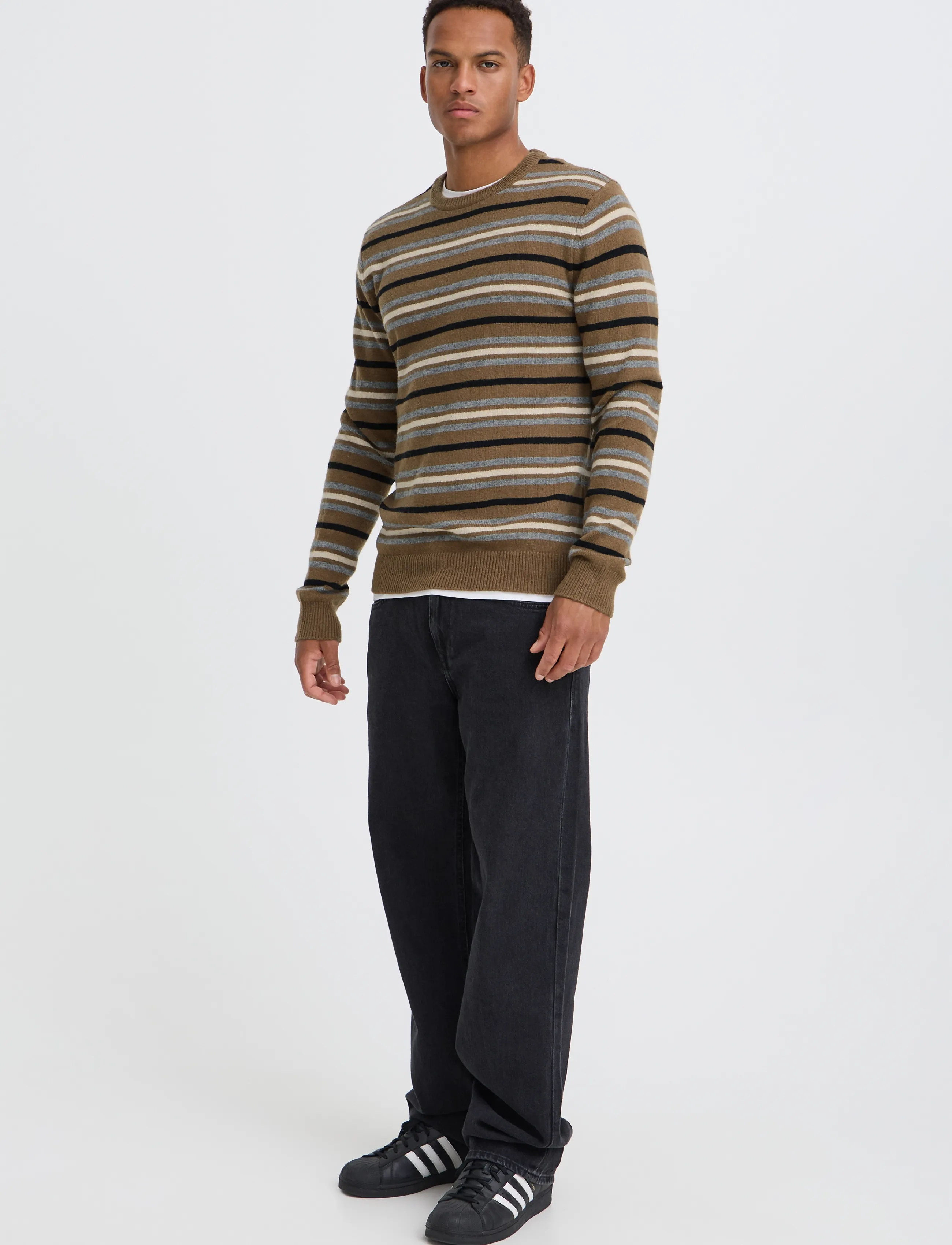 Bhbranko Crew Knit Stripe