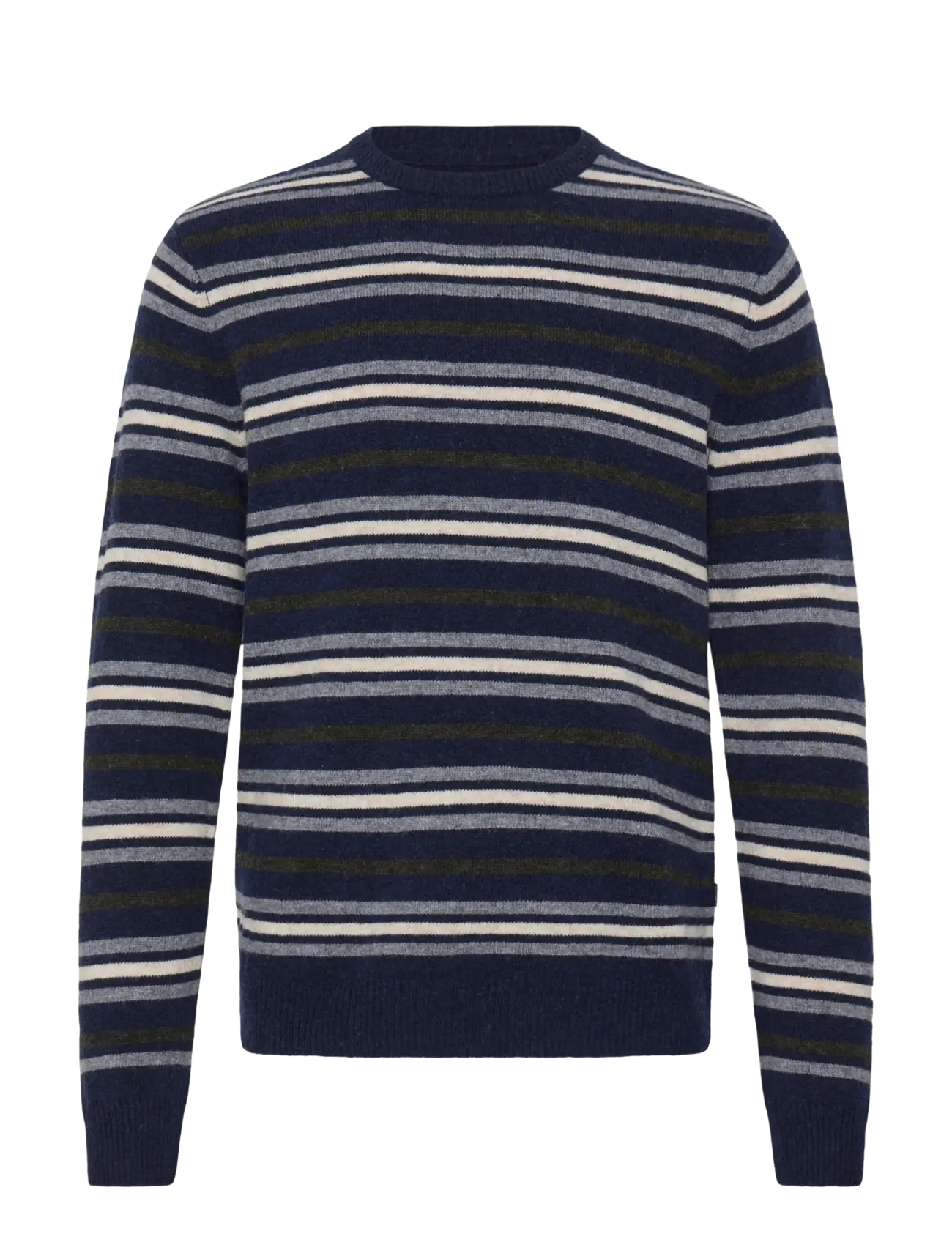 Blend BHBRANKO CREW KNIT STRIPE - Blend - SALUTE / navy