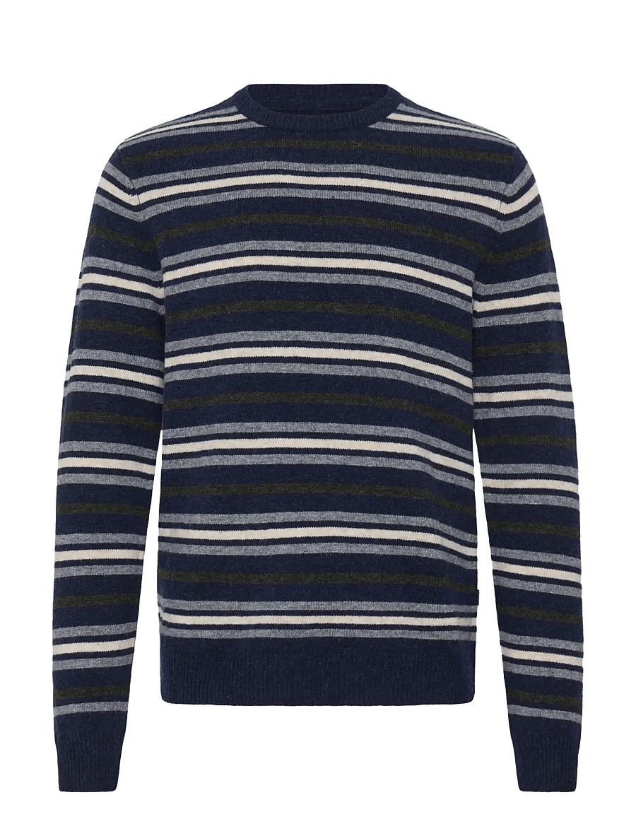 Blend - BHBRANKO CREW KNIT STRIPE - rund hals - salute - 1