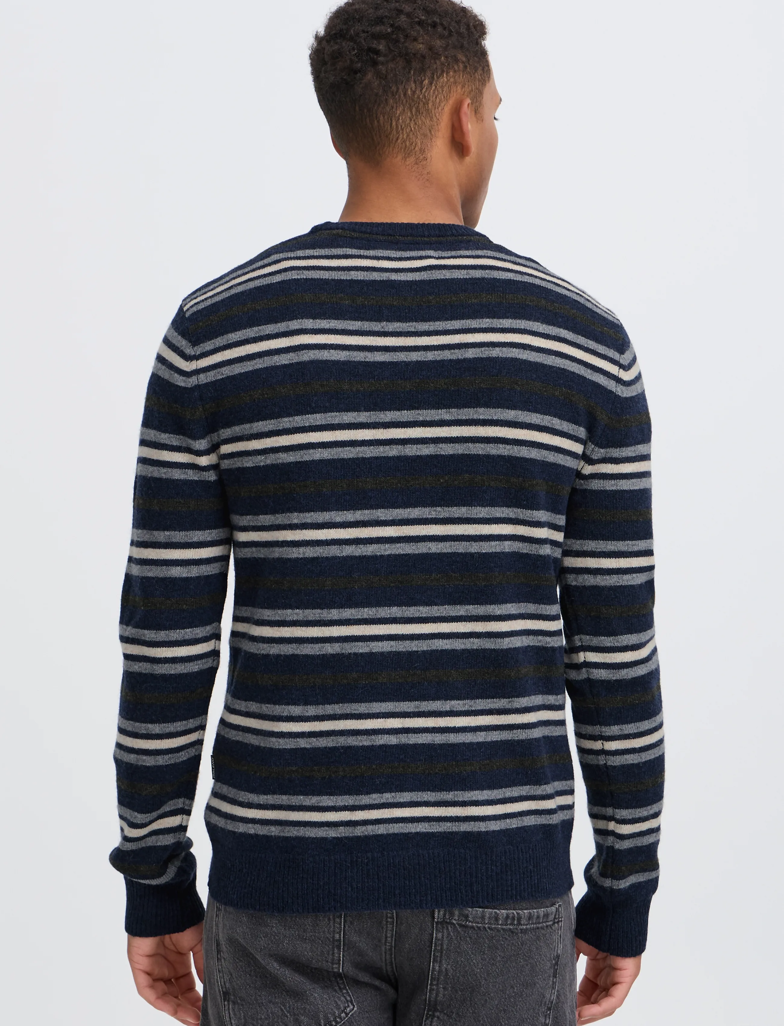 Blend - BHBRANKO CREW KNIT STRIPE - rund hals - salute - 3