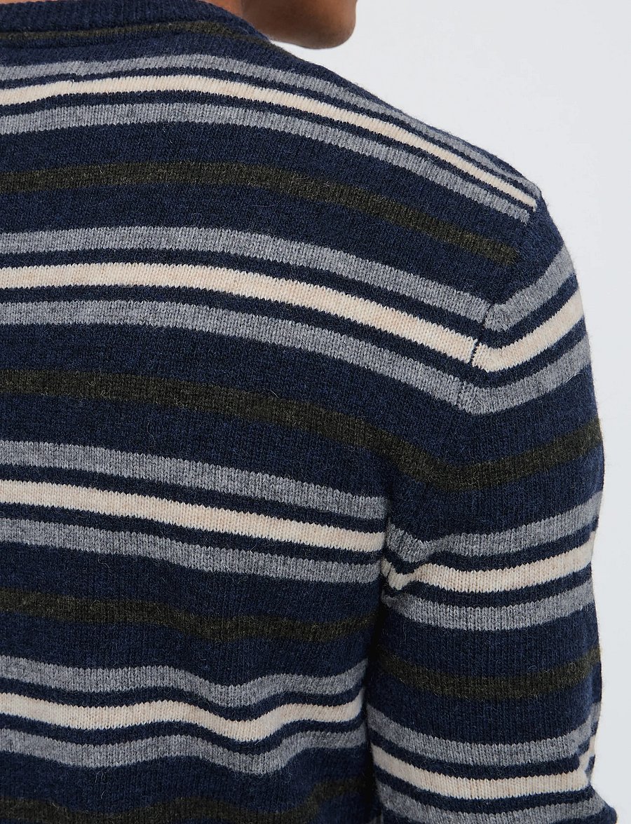 Blend - BHBRANKO CREW KNIT STRIPE - rund hals - salute - 4