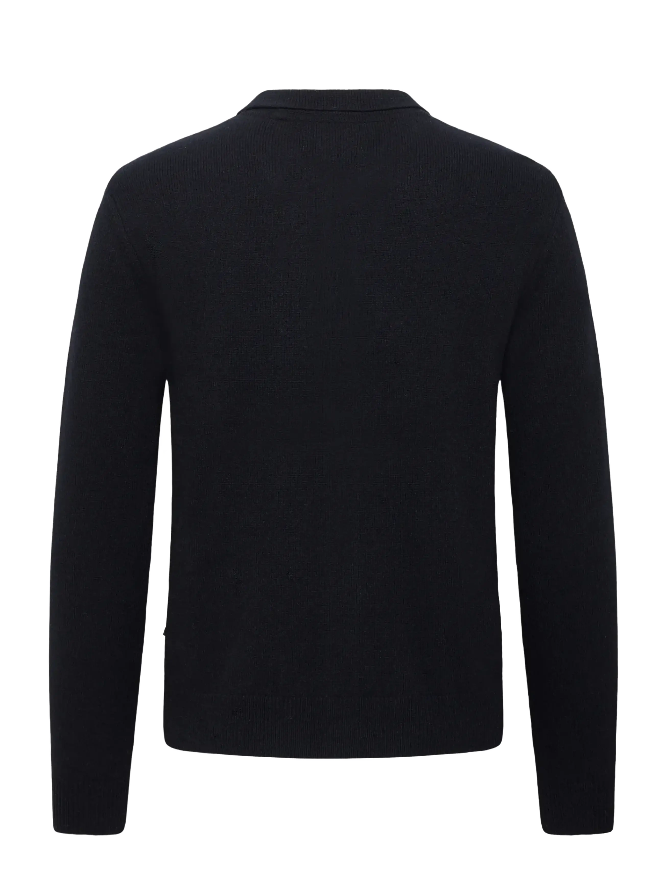 Blend - BHBRANKO POLO CARDIGAN - koftor - black beauty - 2