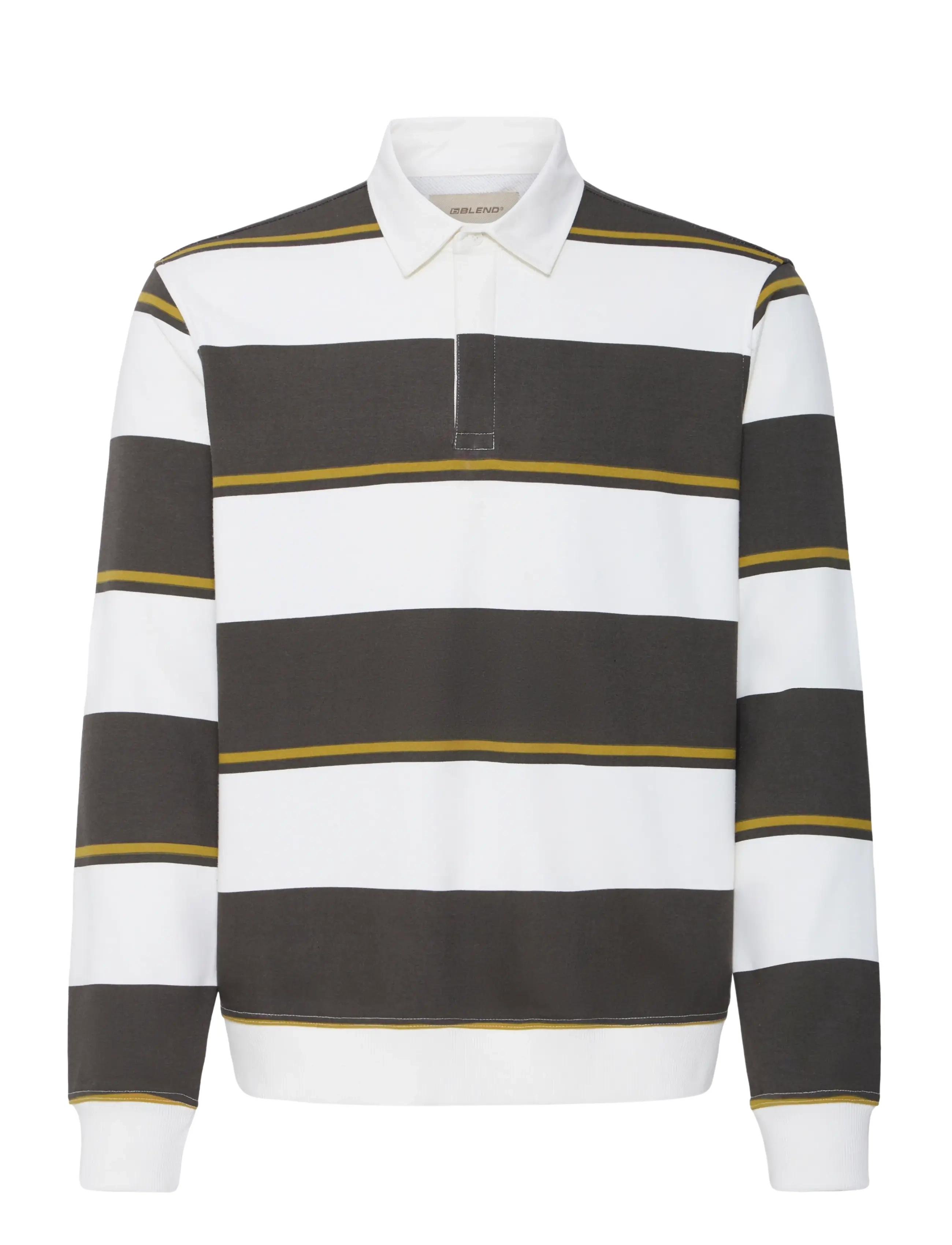 Blend - BHLINDEN POLO SWEAT - long-sleeved polos - turkish coffee - 1