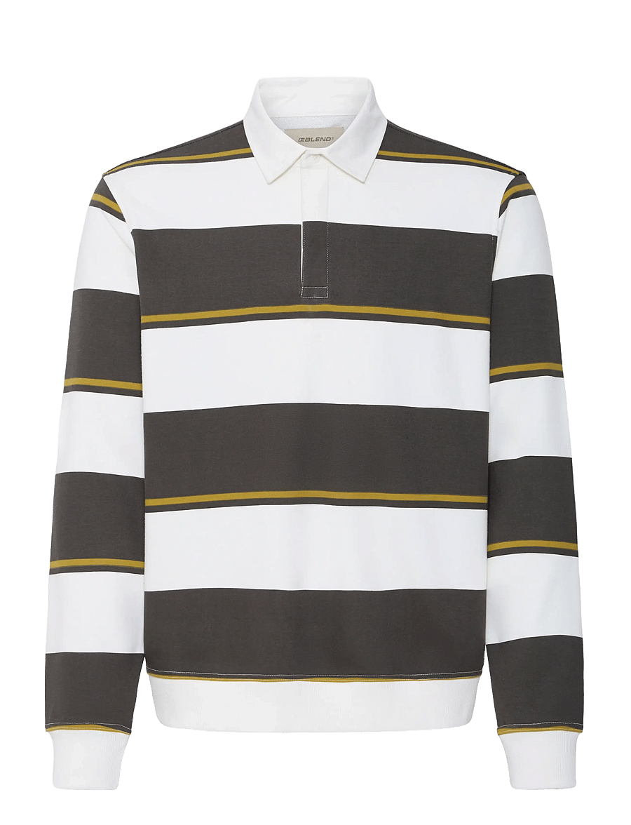 Blend - BHLINDEN POLO SWEAT - long-sleeved polos - turkish coffee - 1