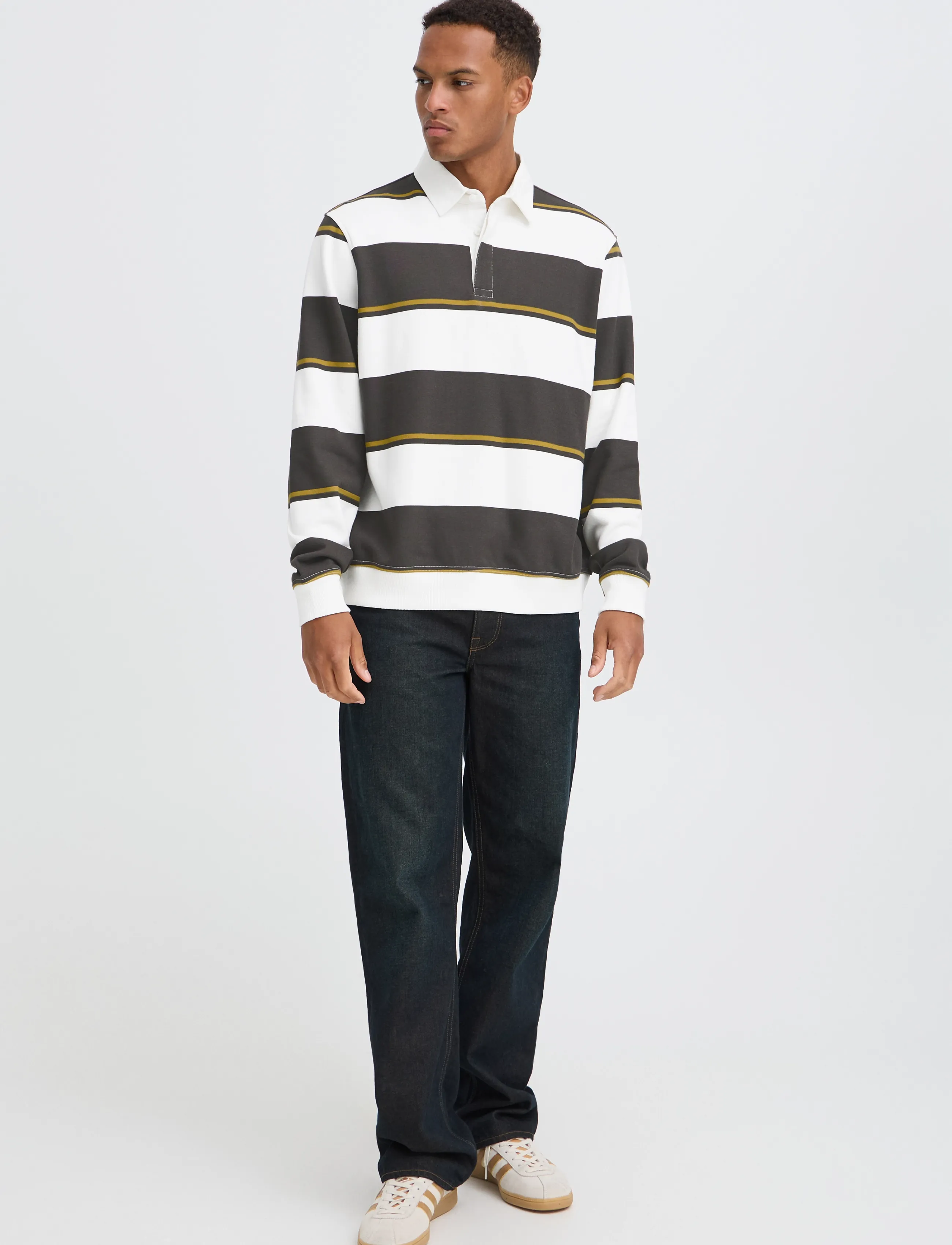 Blend BHLINDEN POLO SWEAT - Clothing - TURKISH COFFEE / brown