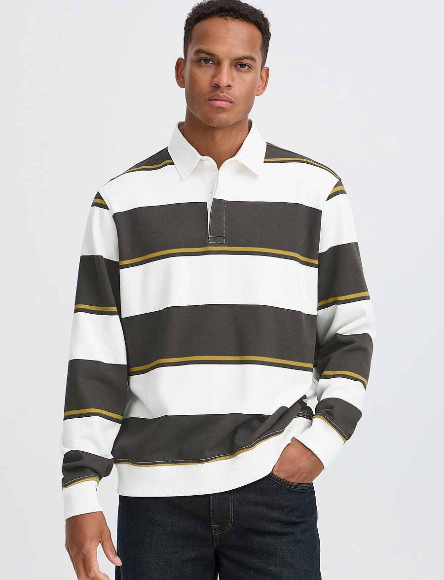 Blend - BHLINDEN POLO SWEAT - long-sleeved polos - turkish coffee - 5
