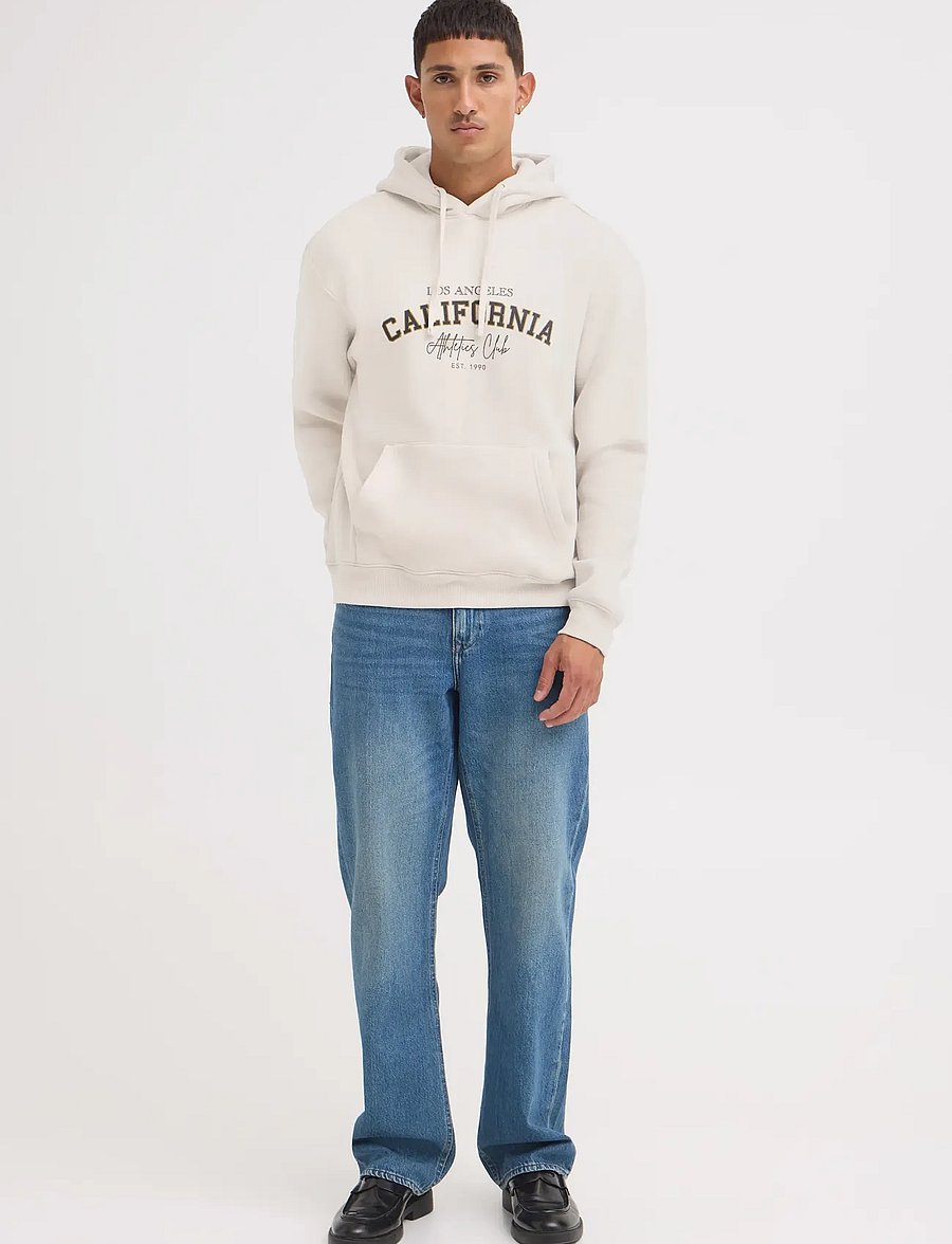 Blend - BHLARREY REG HOOD SWEAT - kapuutsiga pusad - oyster gray - 0