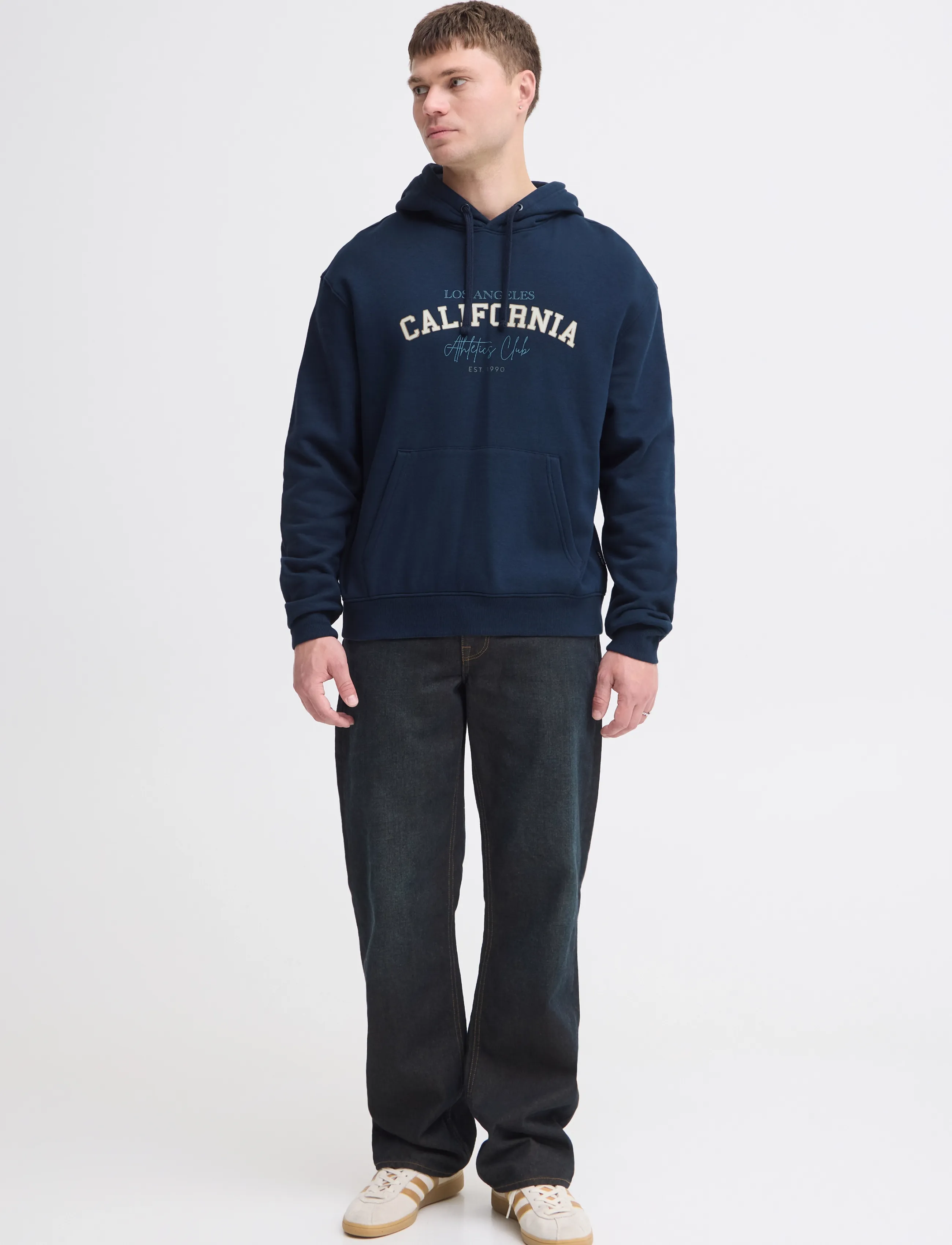 Blend BHLARREY REG HOOD SWEAT - Blend - SALUTE / navy