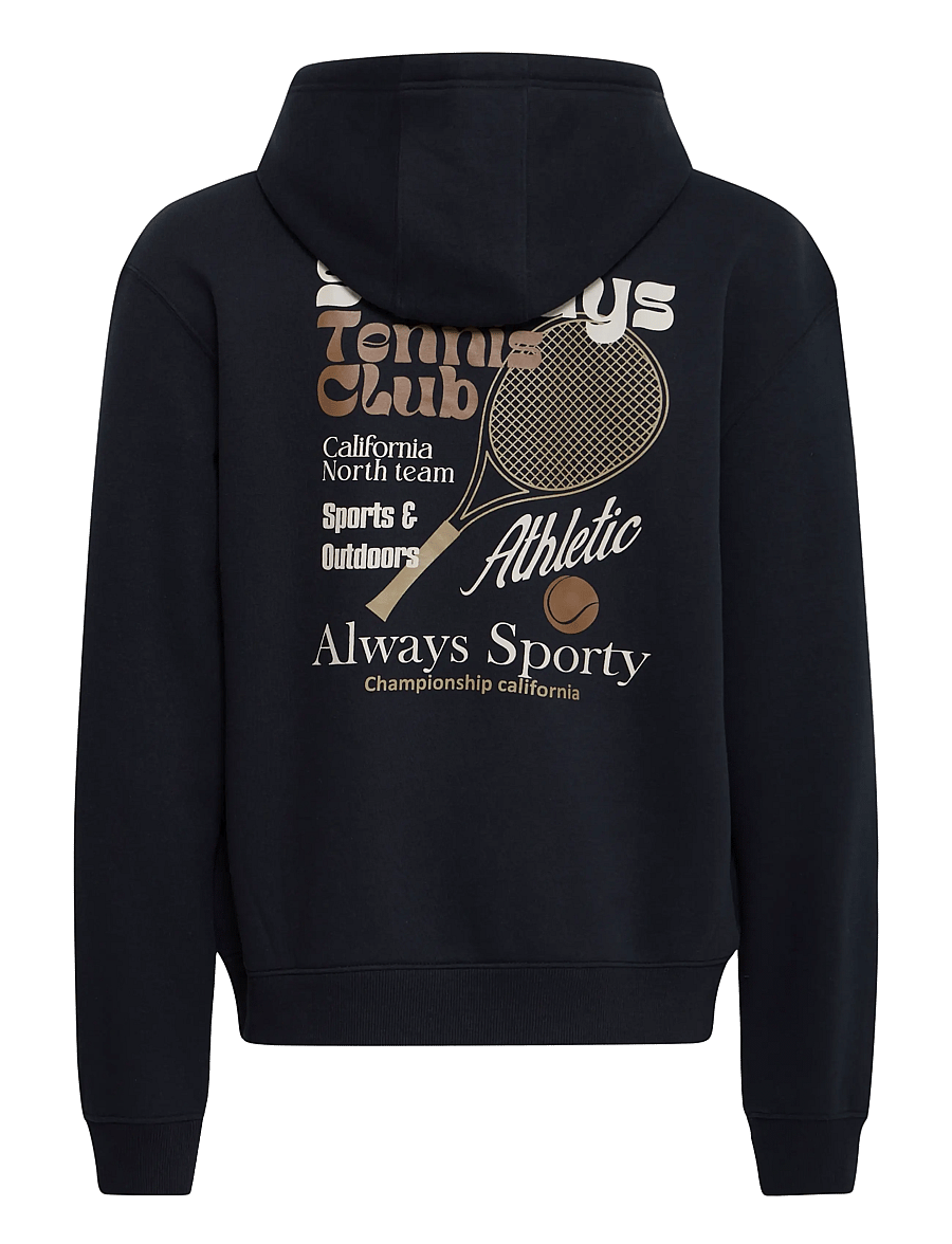 Blend - BHLANNY REG HOOD SWEAT - kapuutsiga pusad - black beauty - 2