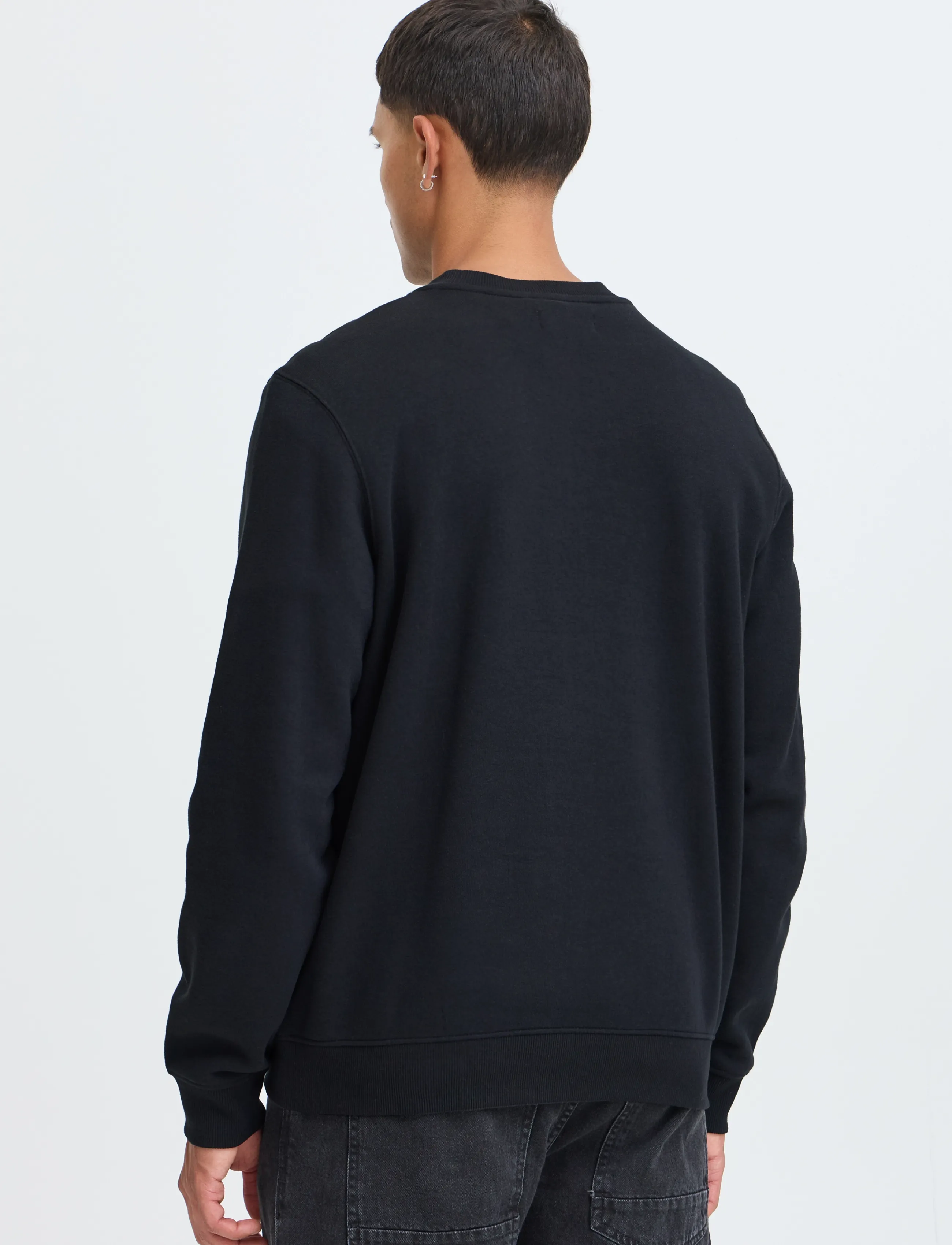 Blend - BHLAMONT REG CREW SWEAT - dressipluusid - black beauty - 3