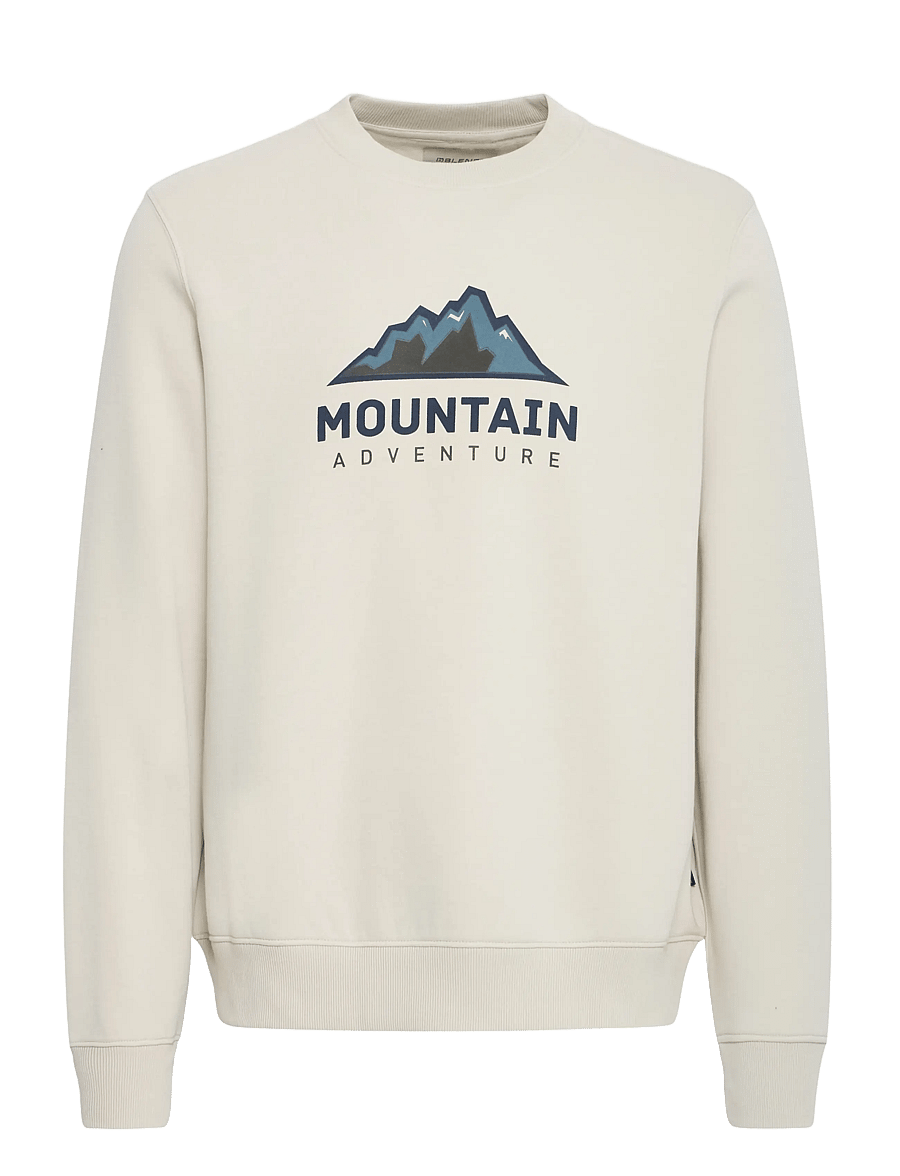 Blend - BHLUCSON REG CREW SWEAT - dressipluusid - oyster gray - 1